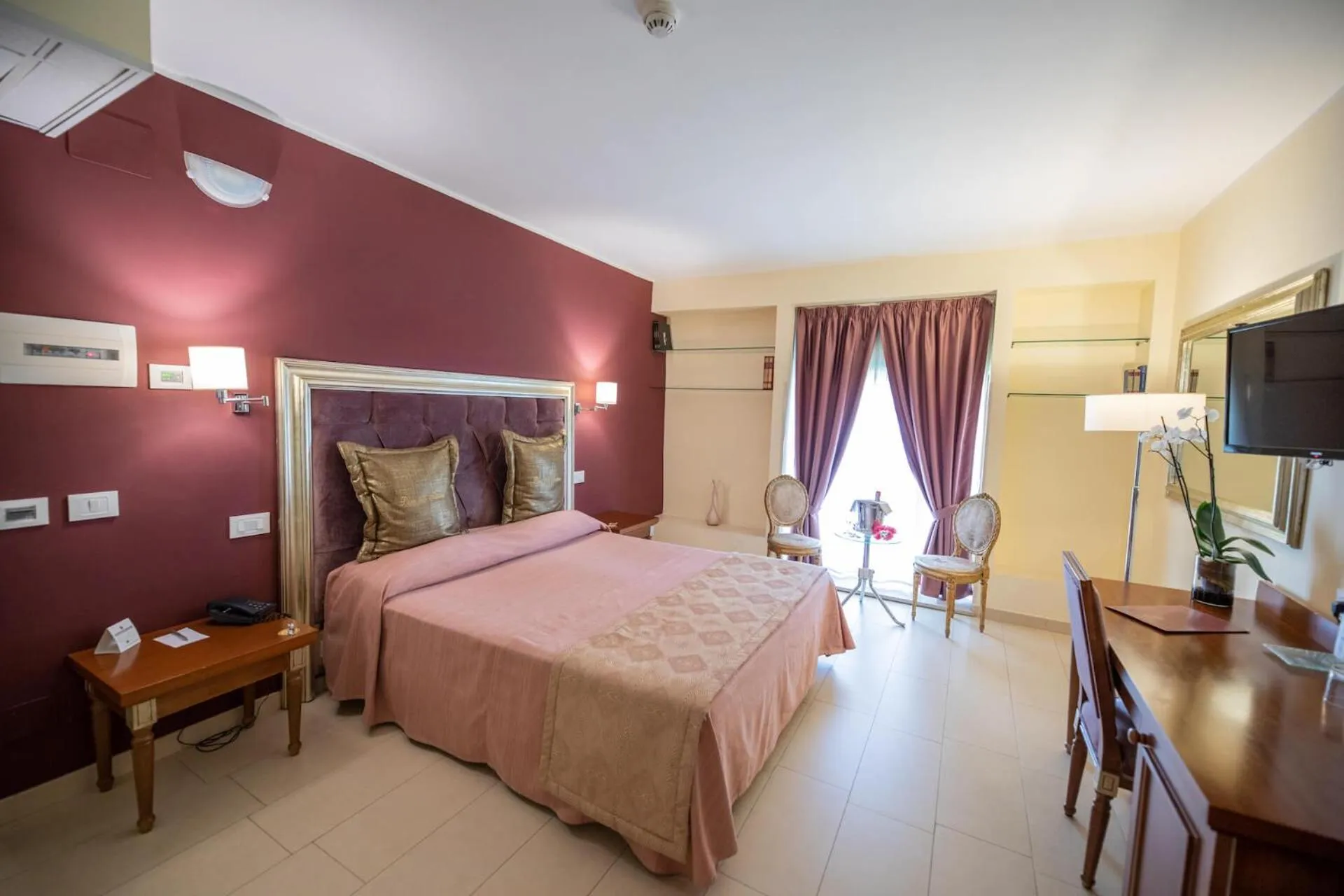 Bed in Hotel Parco delle Fontane