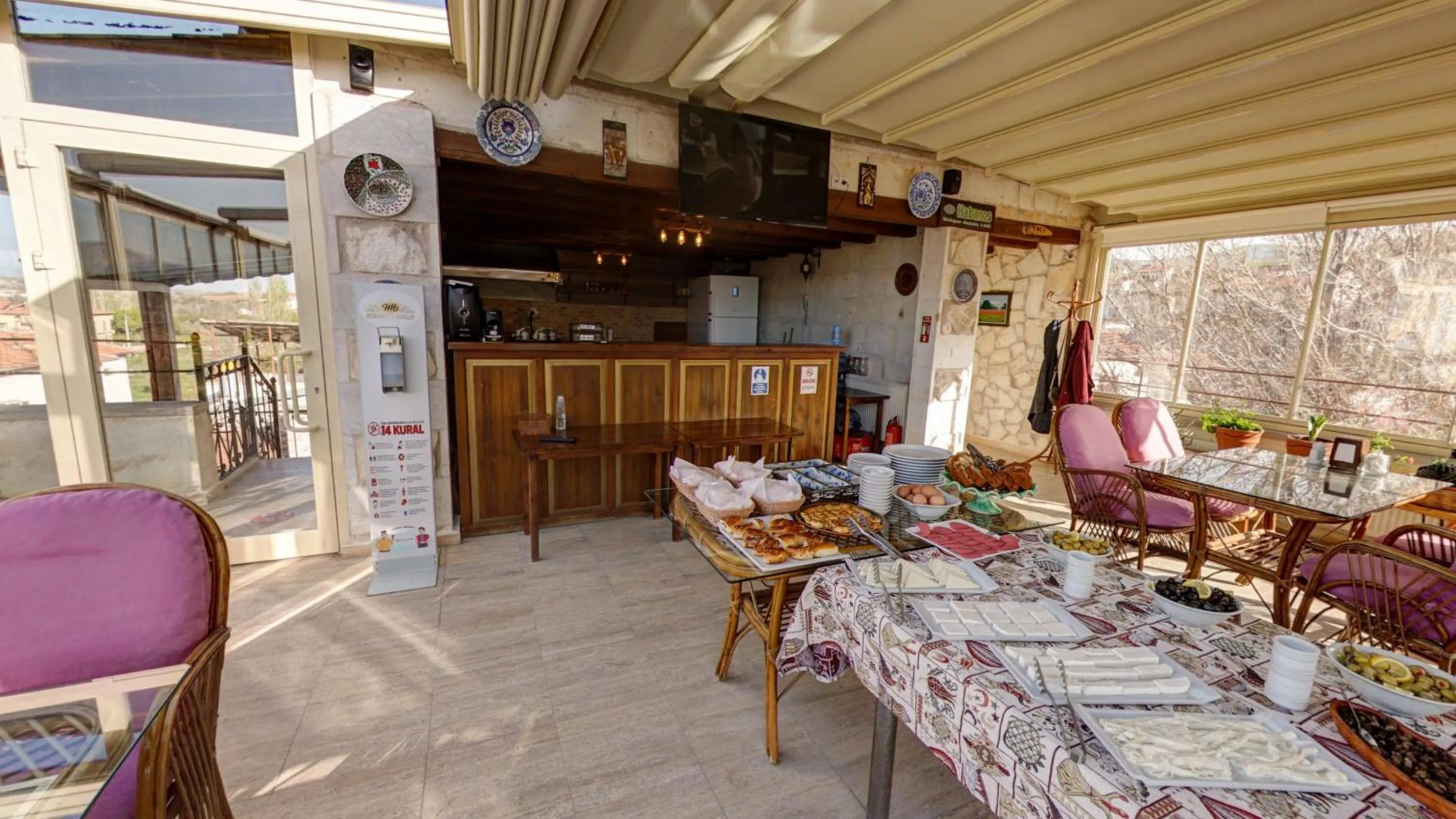 Balcony/Terrace in Hikmet's House