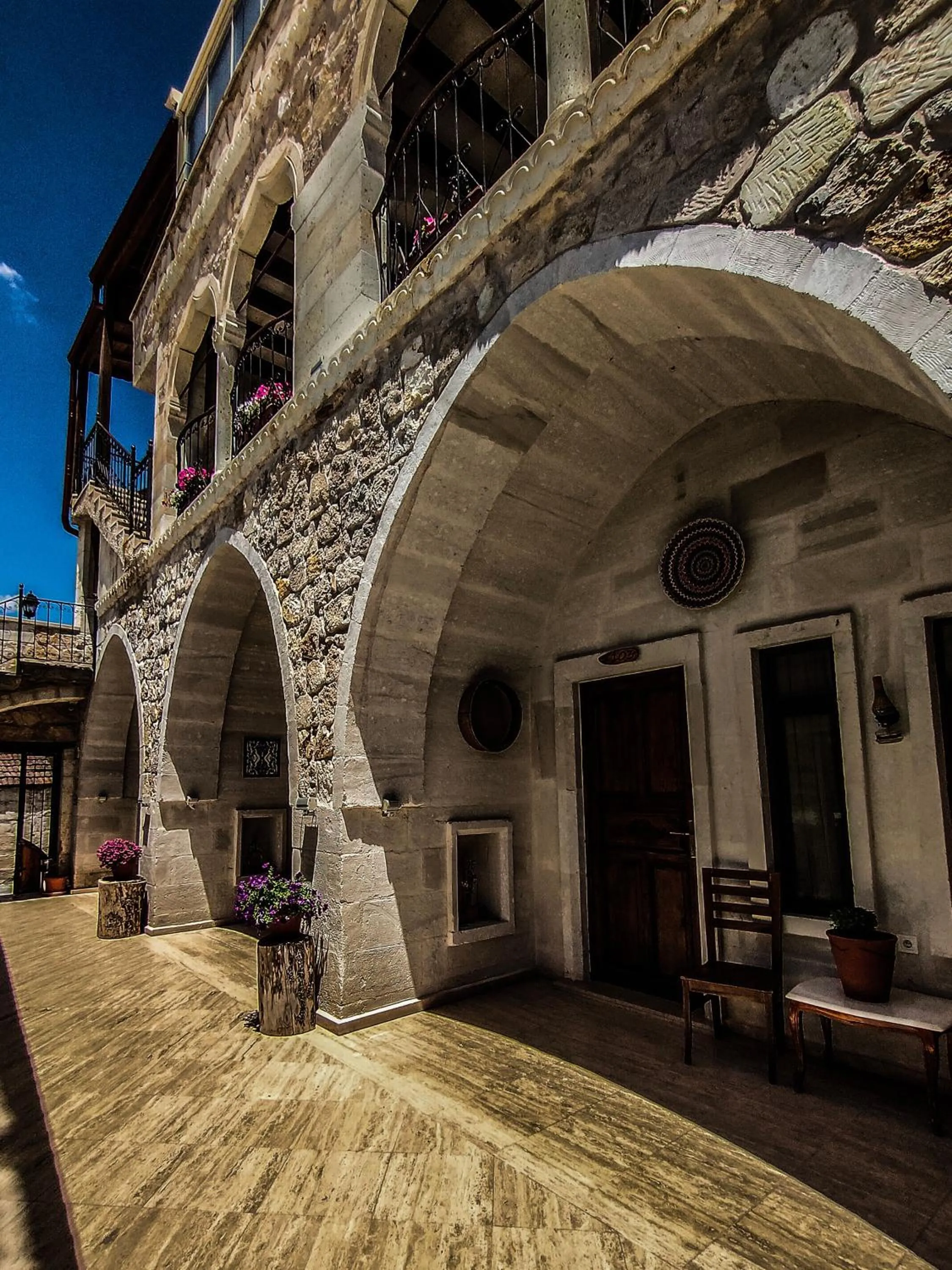 Facade/entrance in Hikmet's House