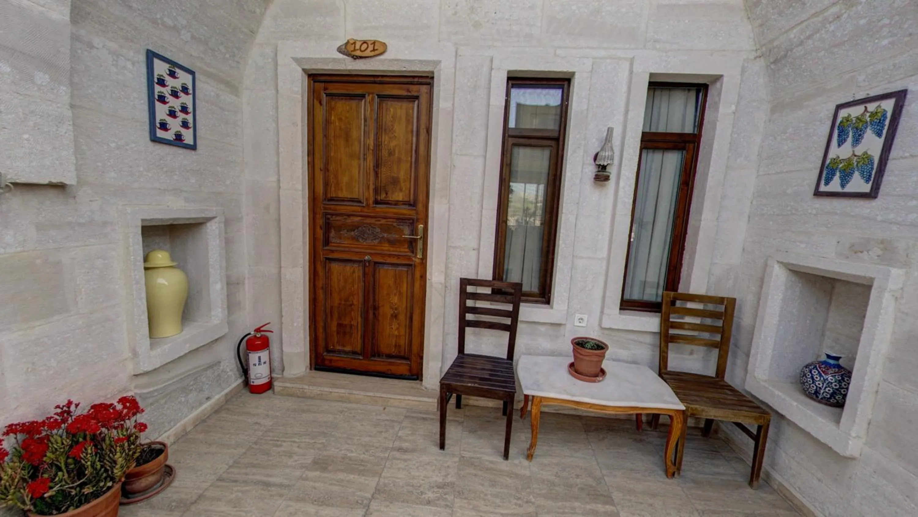 Seating area in Hikmet's House