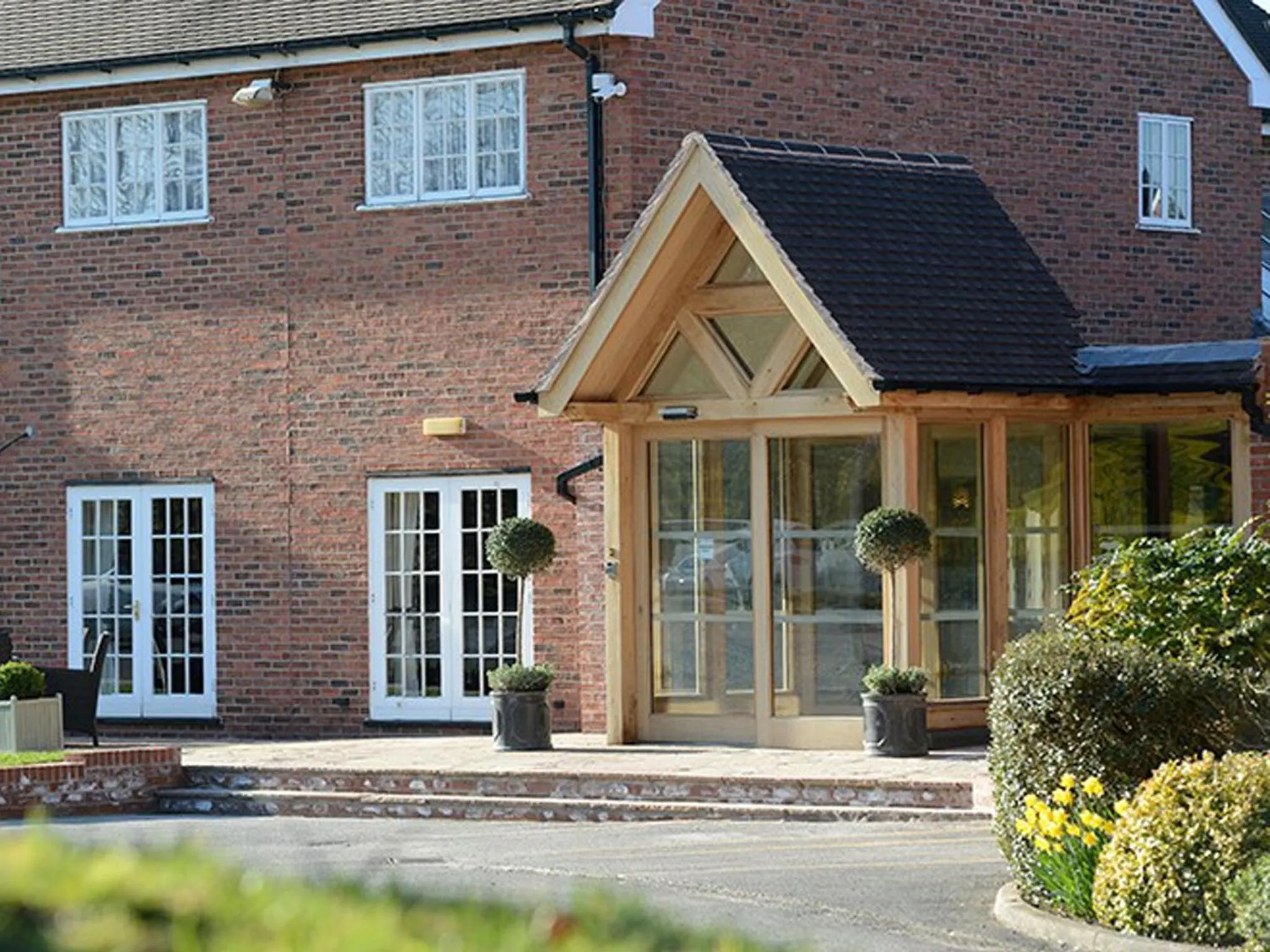 Facade/entrance in Manor House Hotel & Spa, Alsager