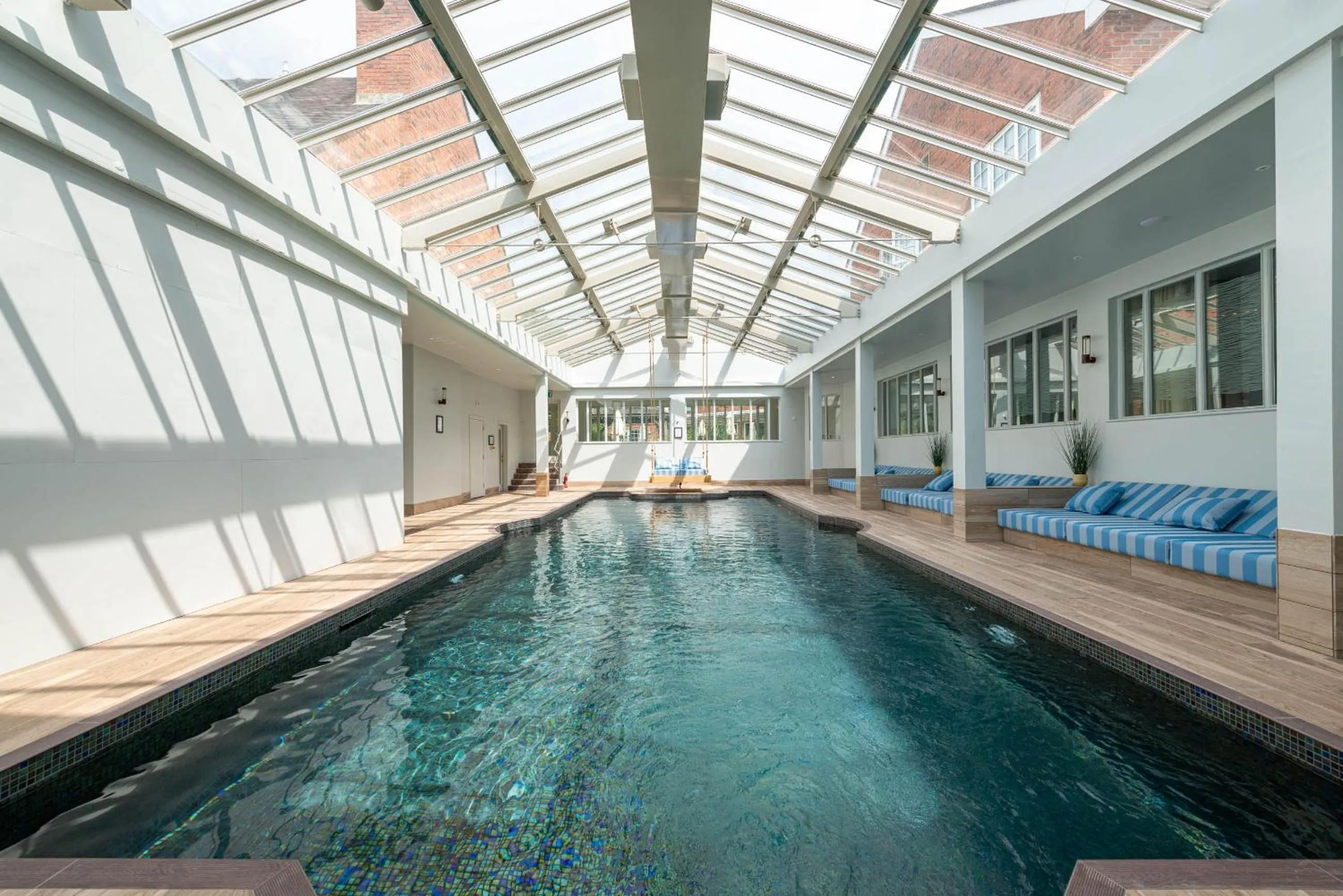 Swimming pool in Manor House Hotel & Spa, Alsager