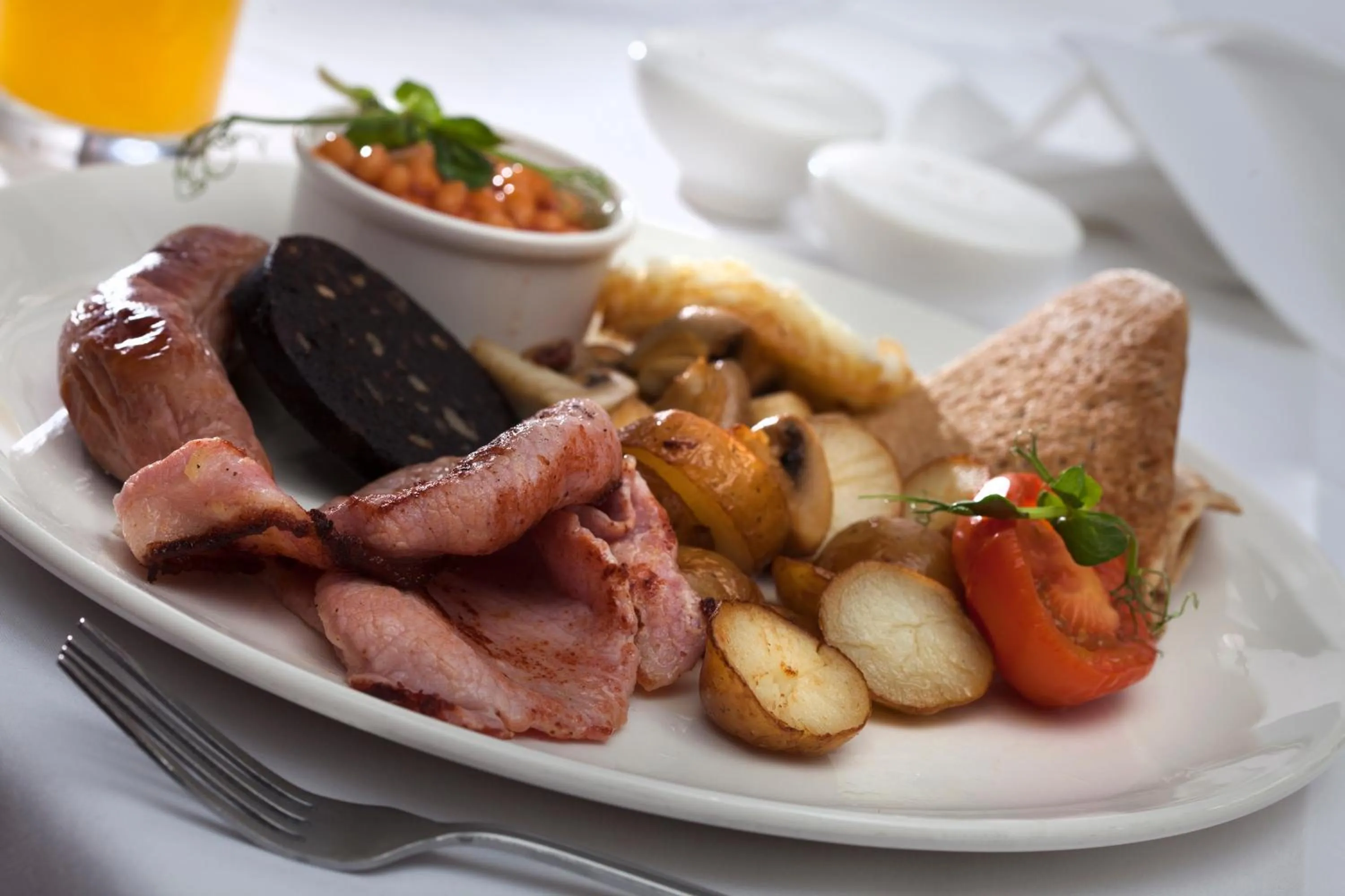 Breakfast in Manor House Hotel & Spa, Alsager