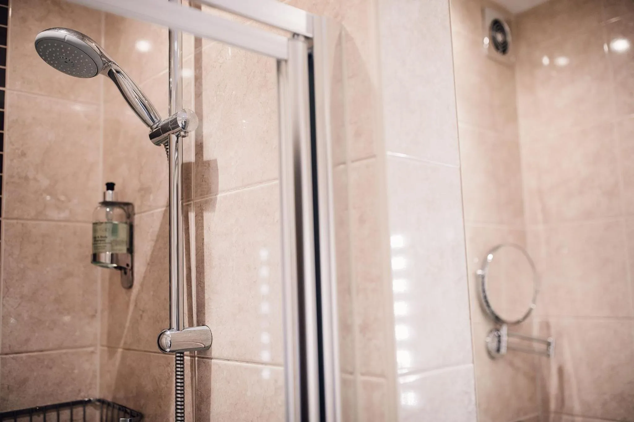 Shower in Manor House Hotel & Spa, Alsager