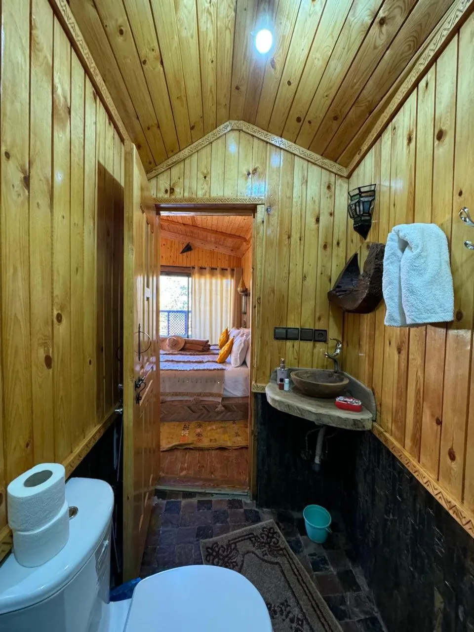 Toilet in Riad Jnane Imlil