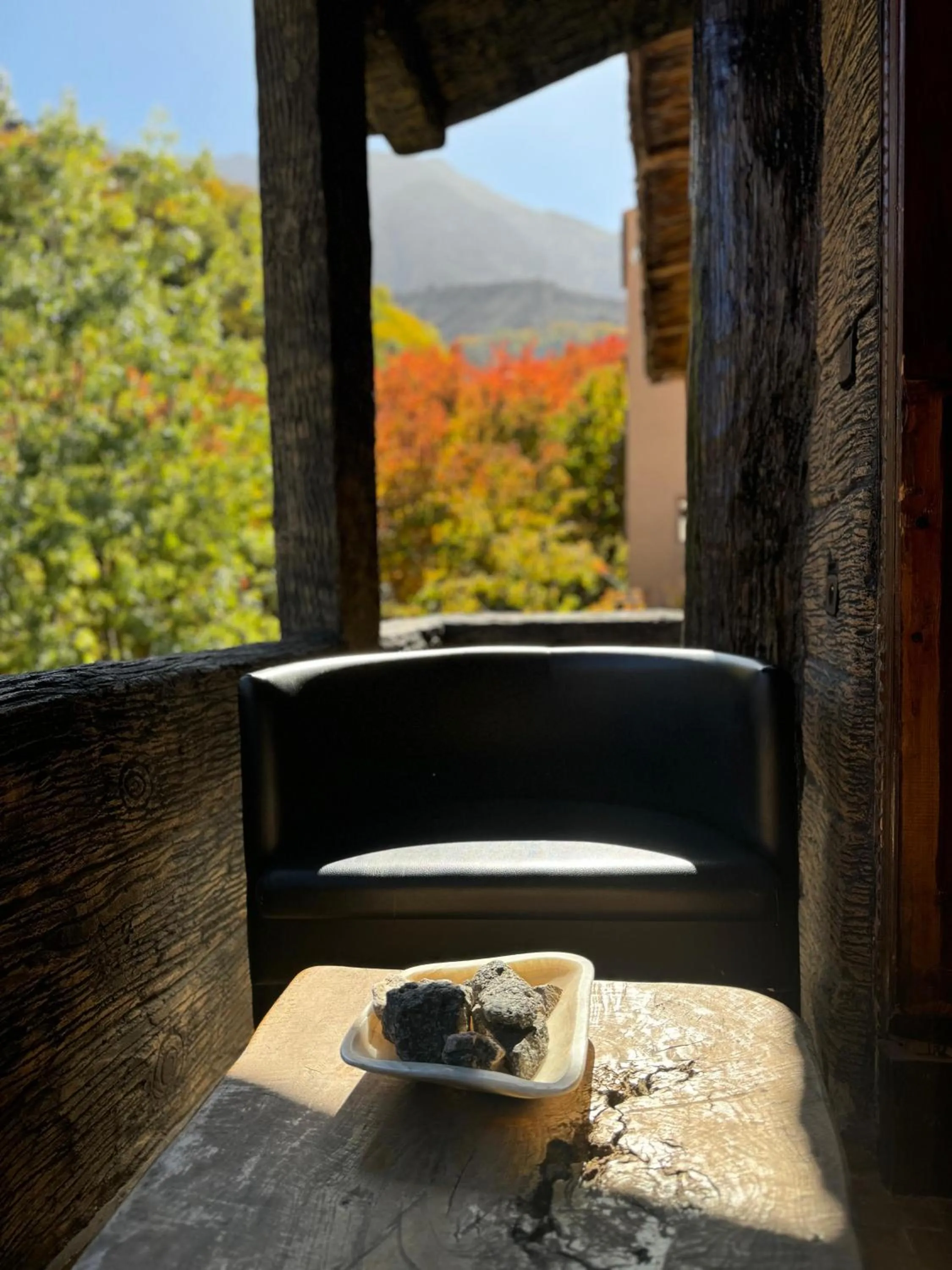 Natural landscape in Riad Jnane Imlil