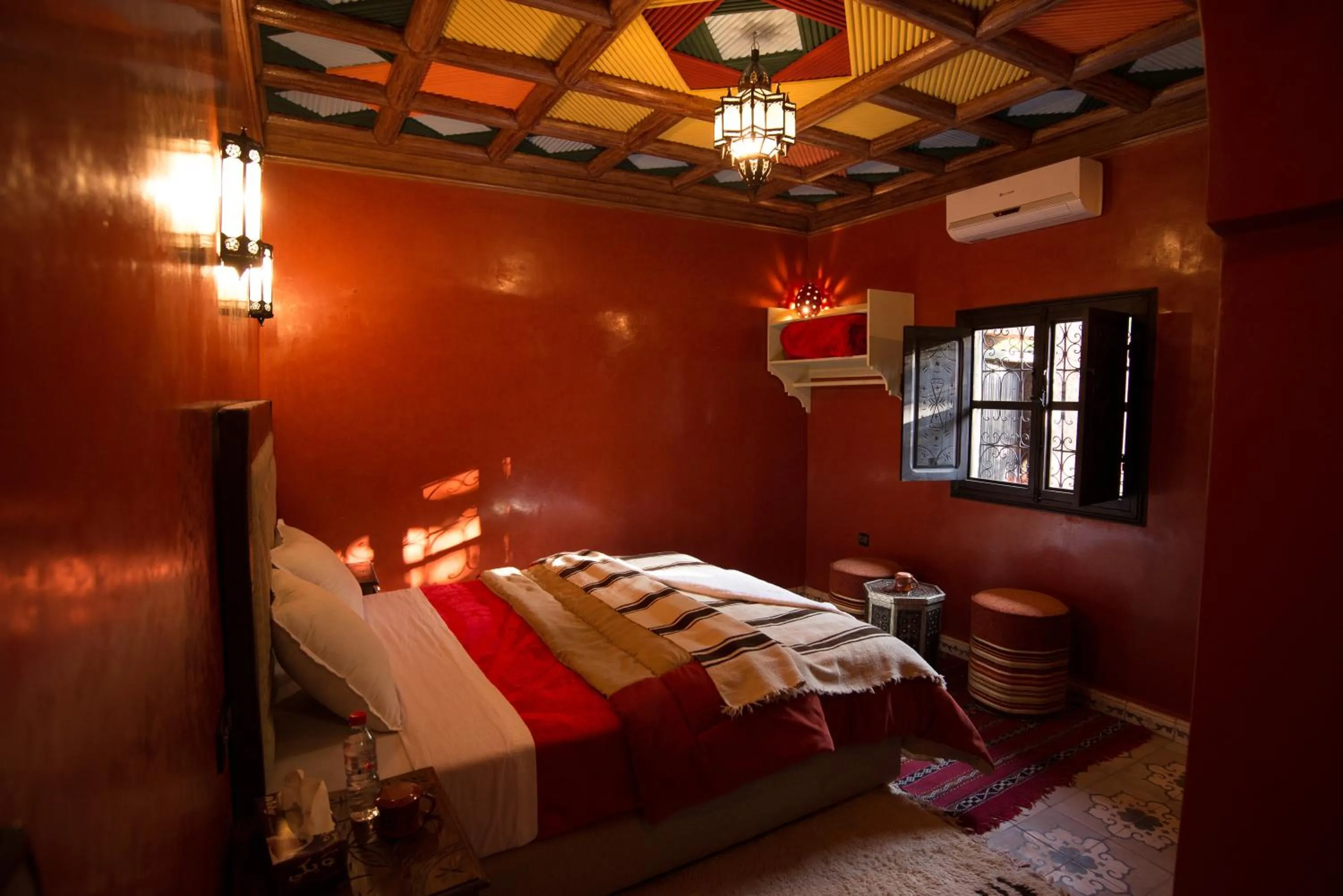 Bedroom, Bed in Riad Jnane Imlil