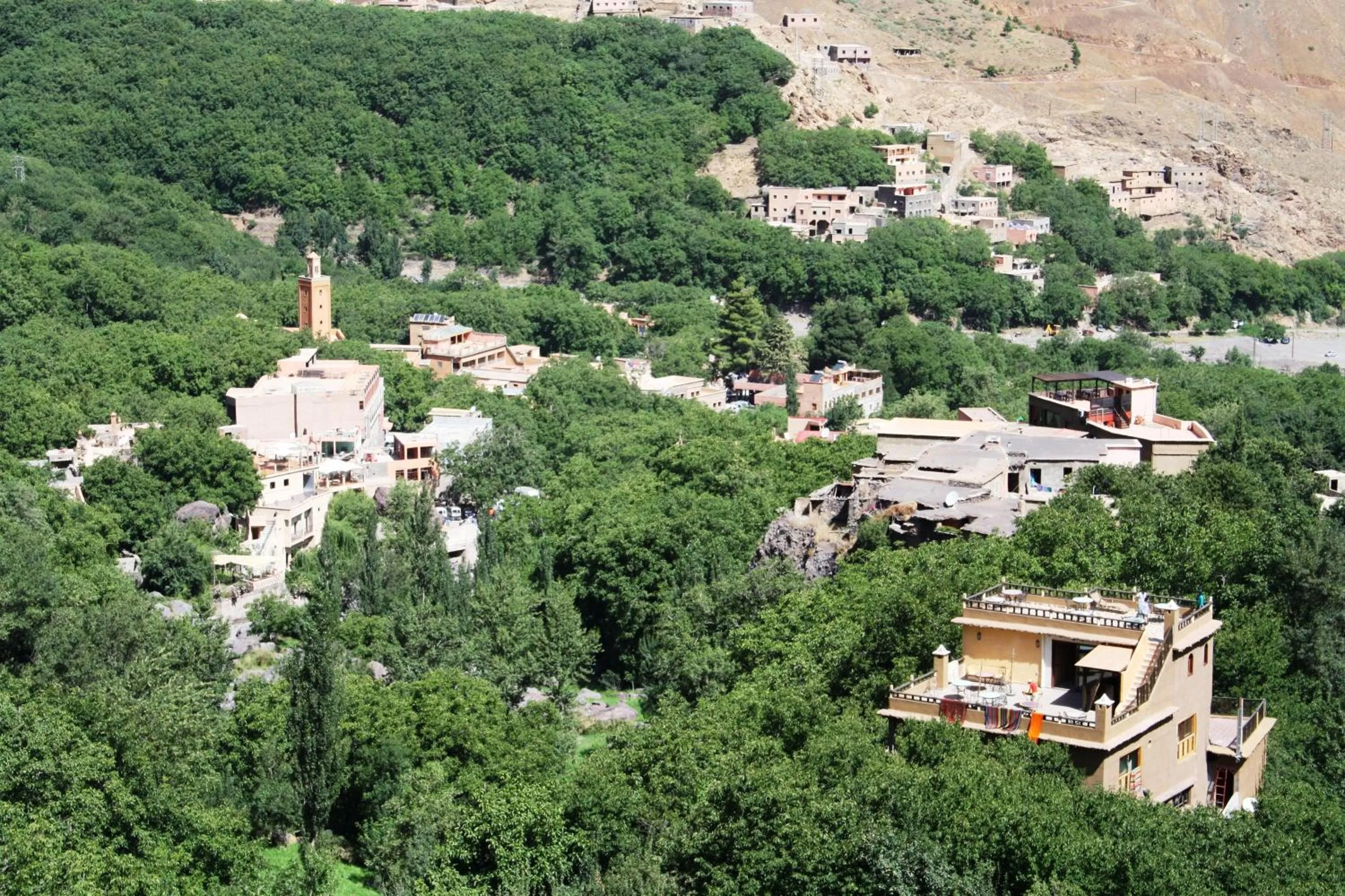 Patio in Riad Jnane Imlil