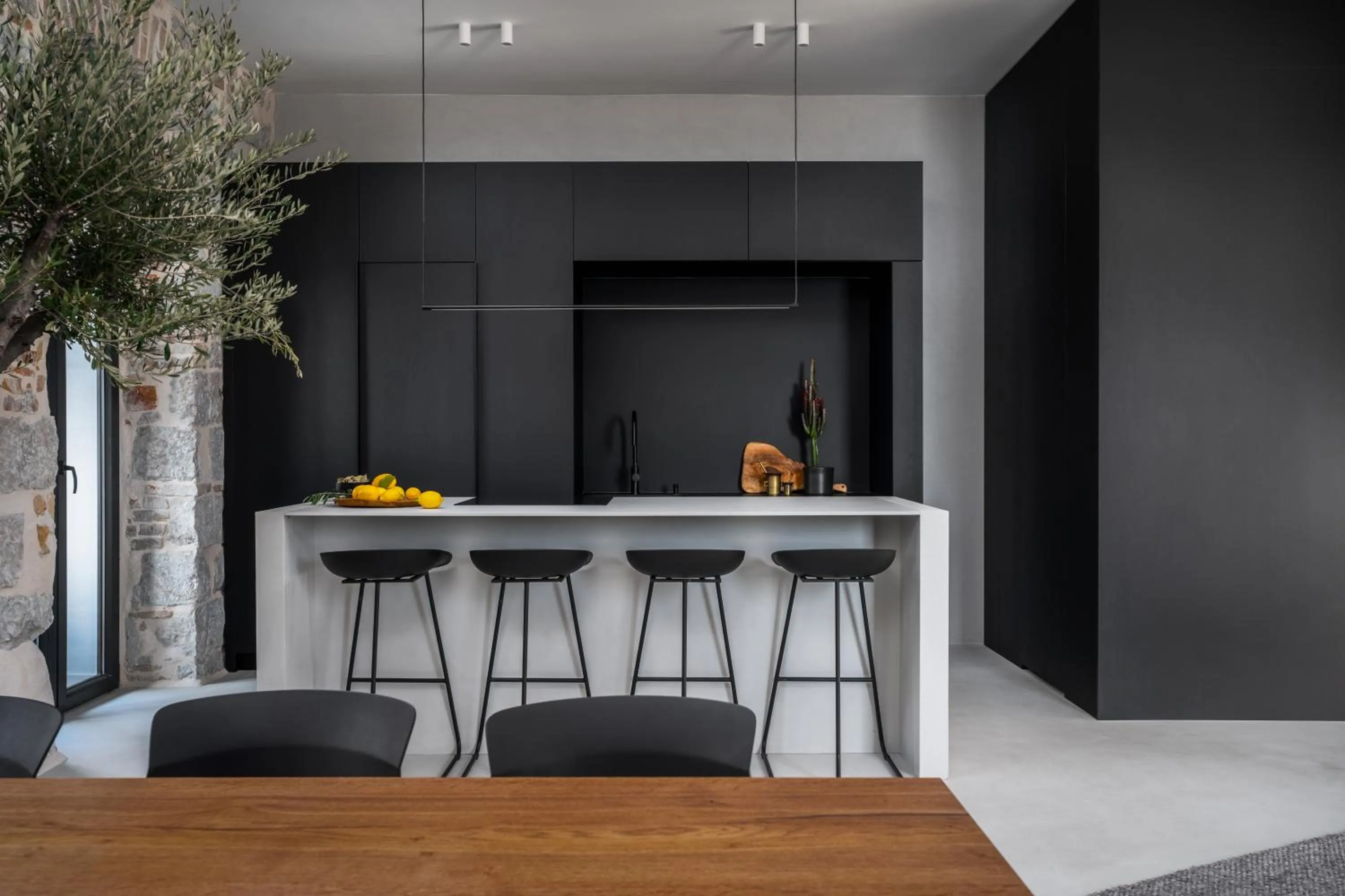 Architect's seafront flat