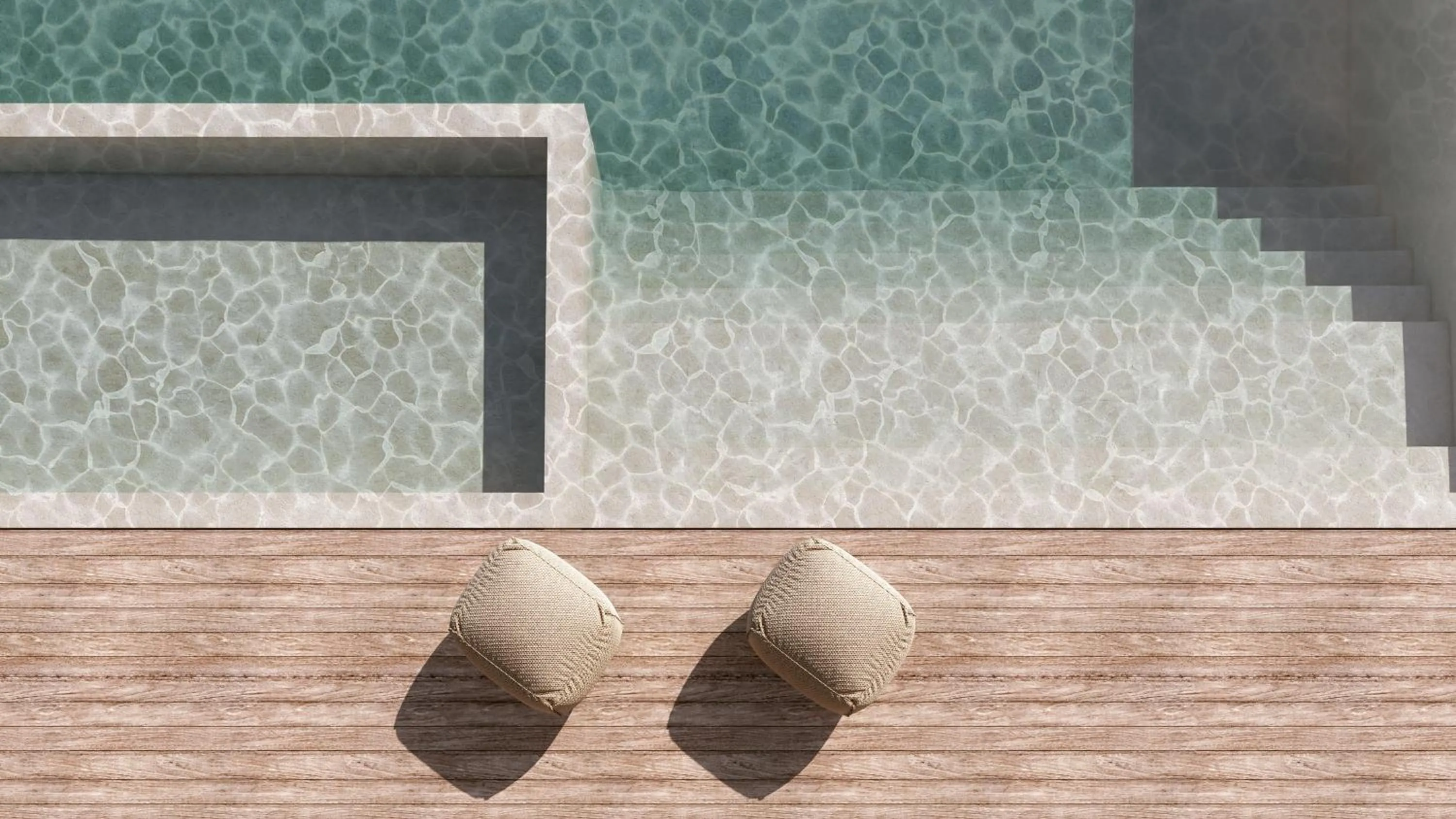 Pool view in Verano Afytos Hotel