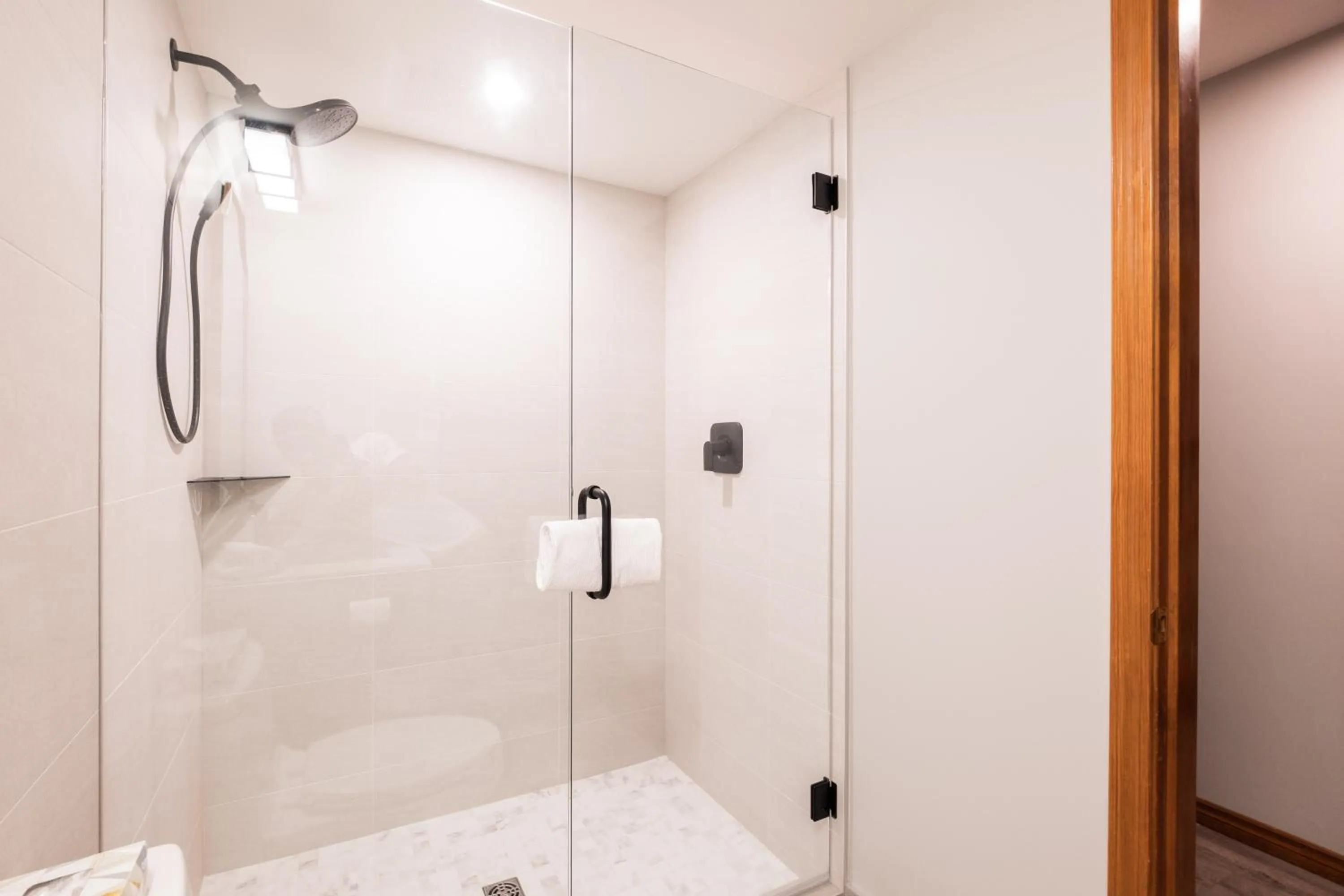 Shower in Arrowhead Point by Outpost Whistler