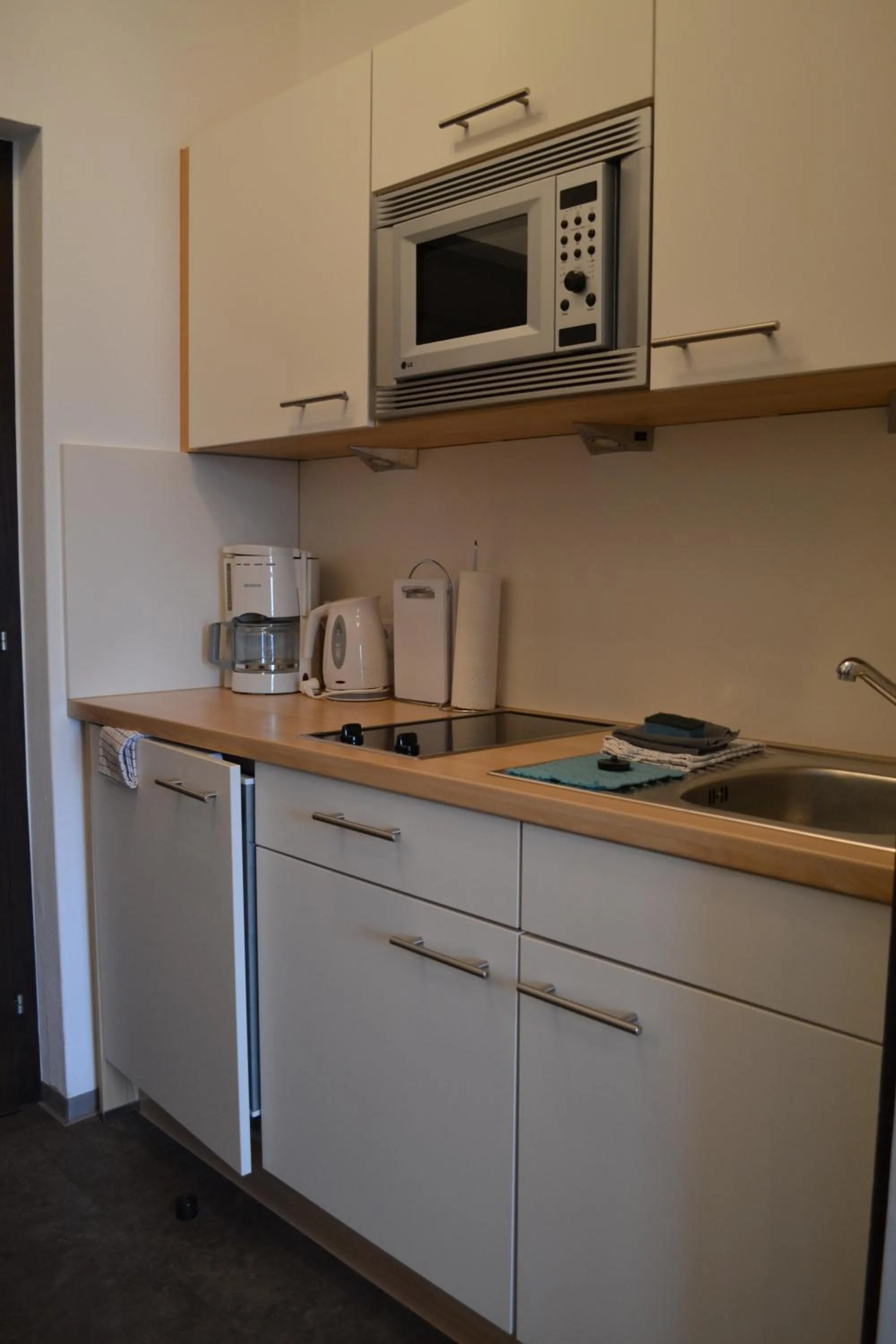 Kitchen or kitchenette in Appartements Bürger