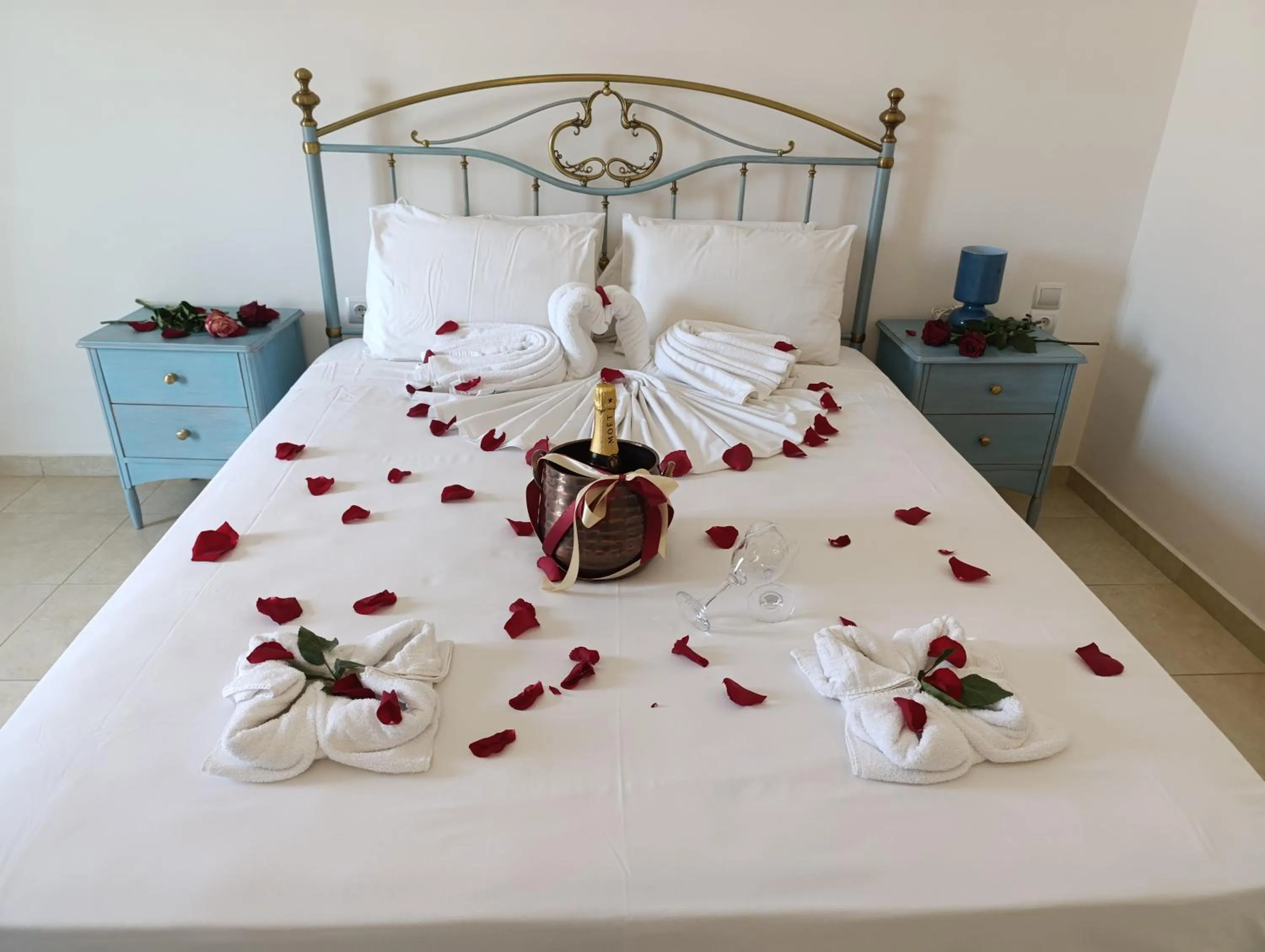 Bed in Chateau de Georges