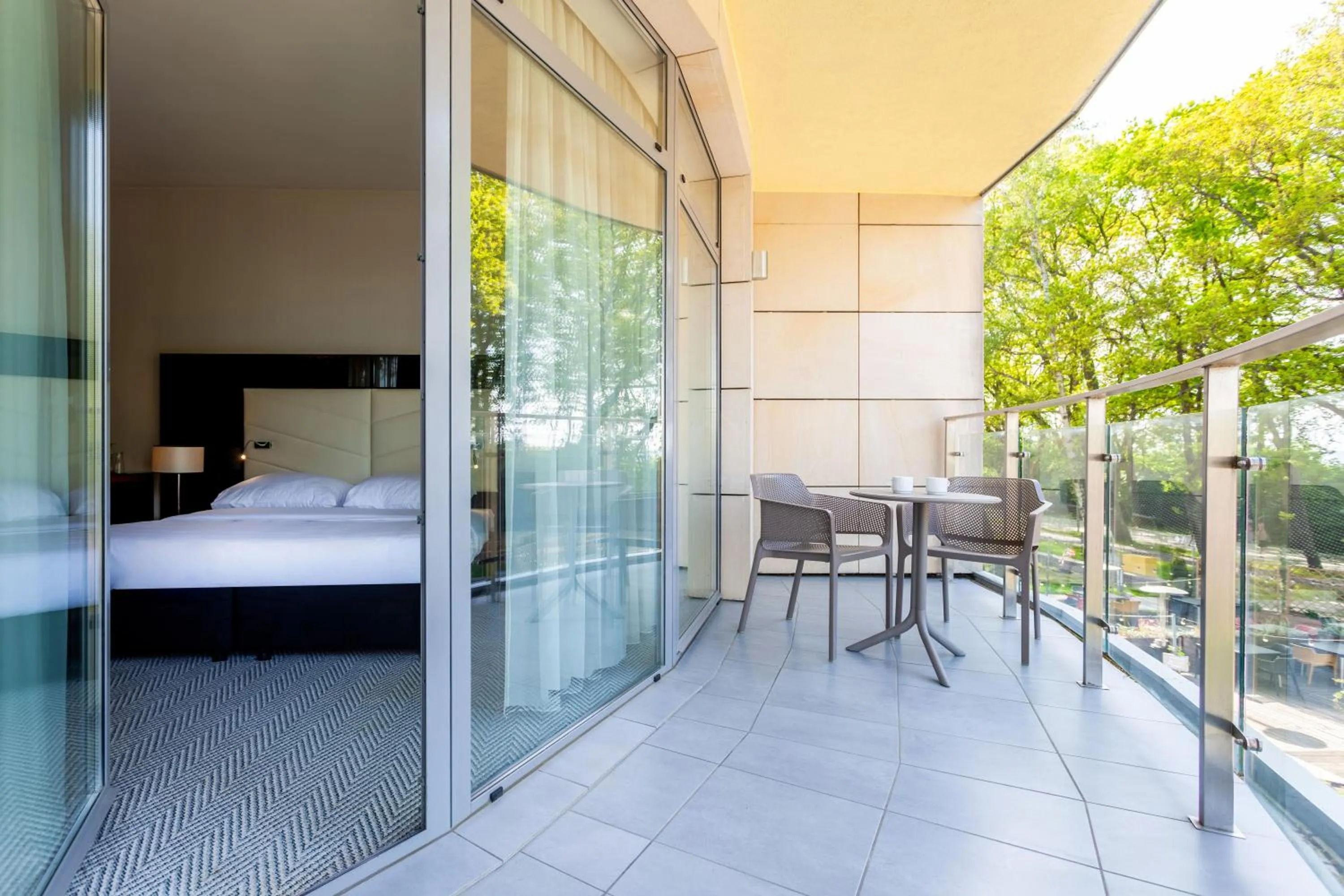 View (from property/room), Bed in Diune Hotel by Zdrojowa