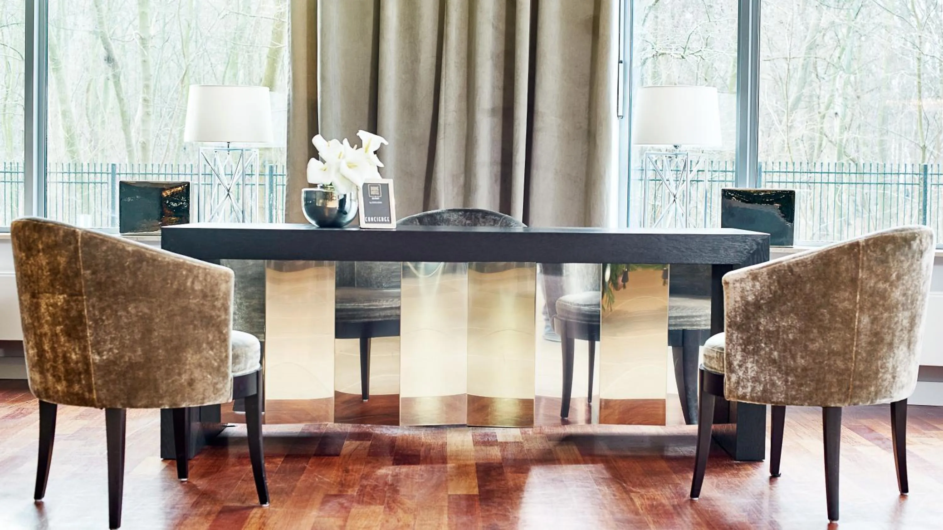 Lobby or reception in Diune Hotel by Zdrojowa