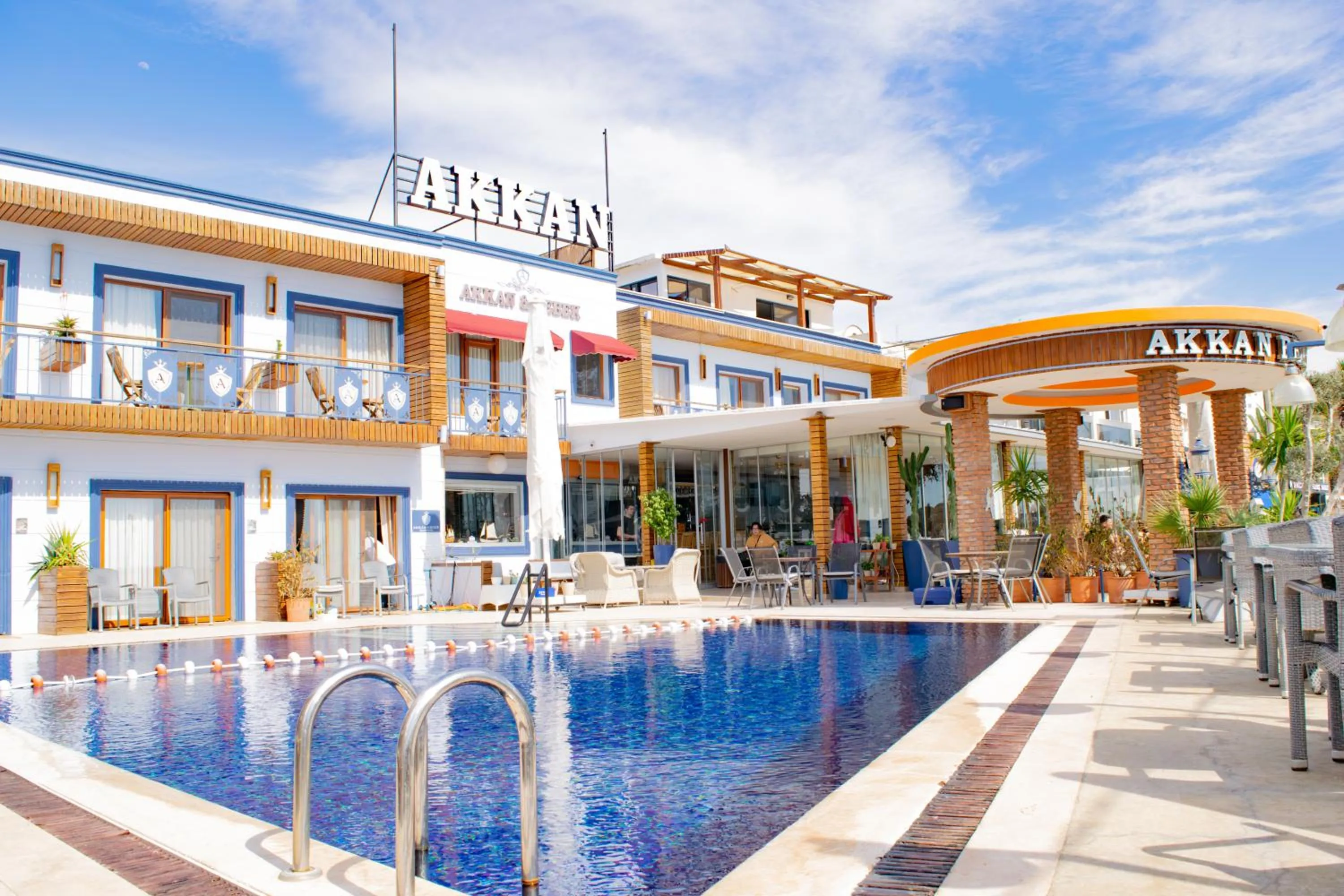 Property building in Akkan Beach Hotel