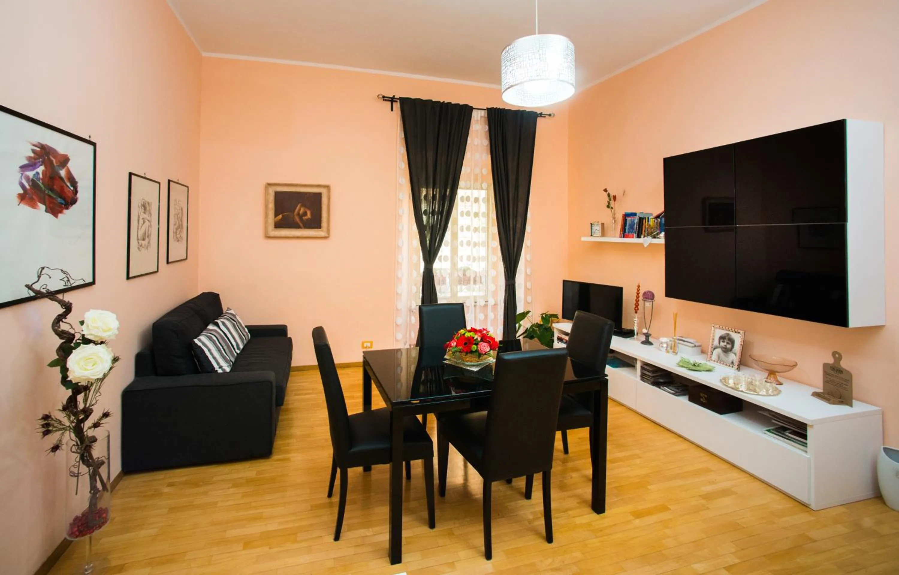 Living room in B&B Eternal Rome Inn