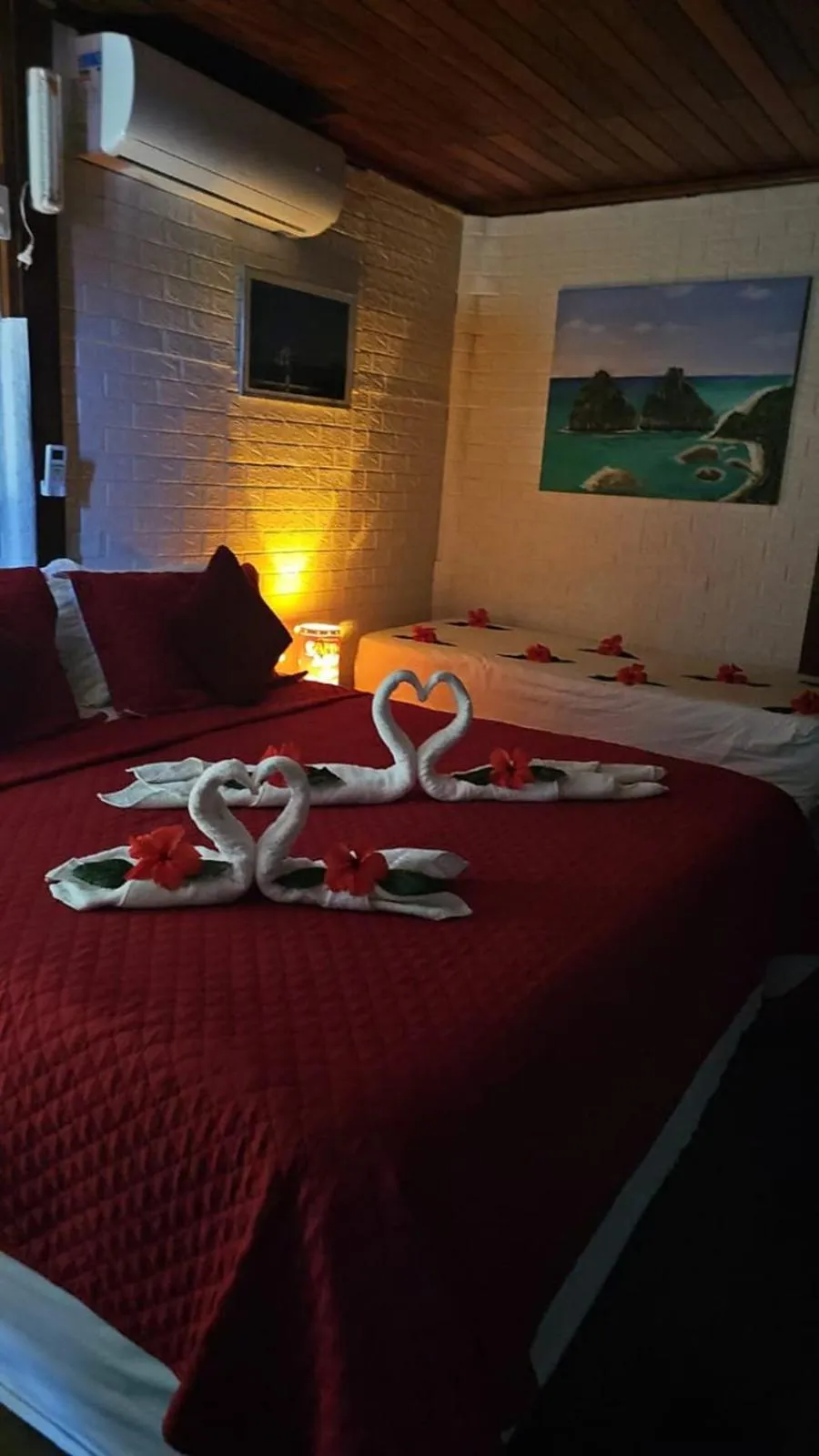 Photo of the whole room, Bed in Pousada Capim Açu