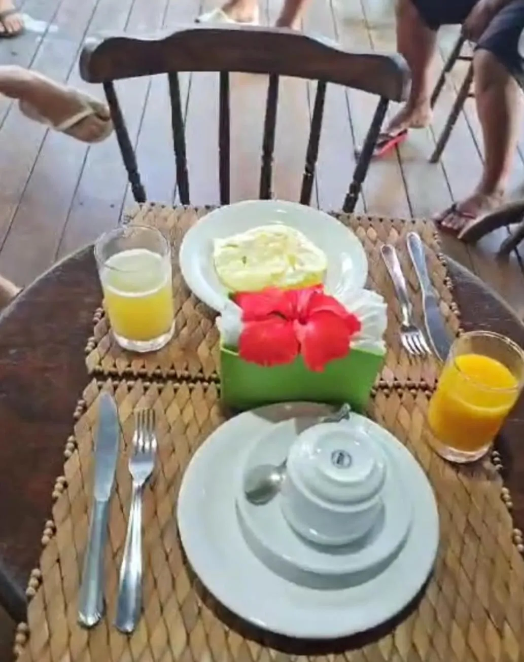 Breakfast in Pousada Capim Açu