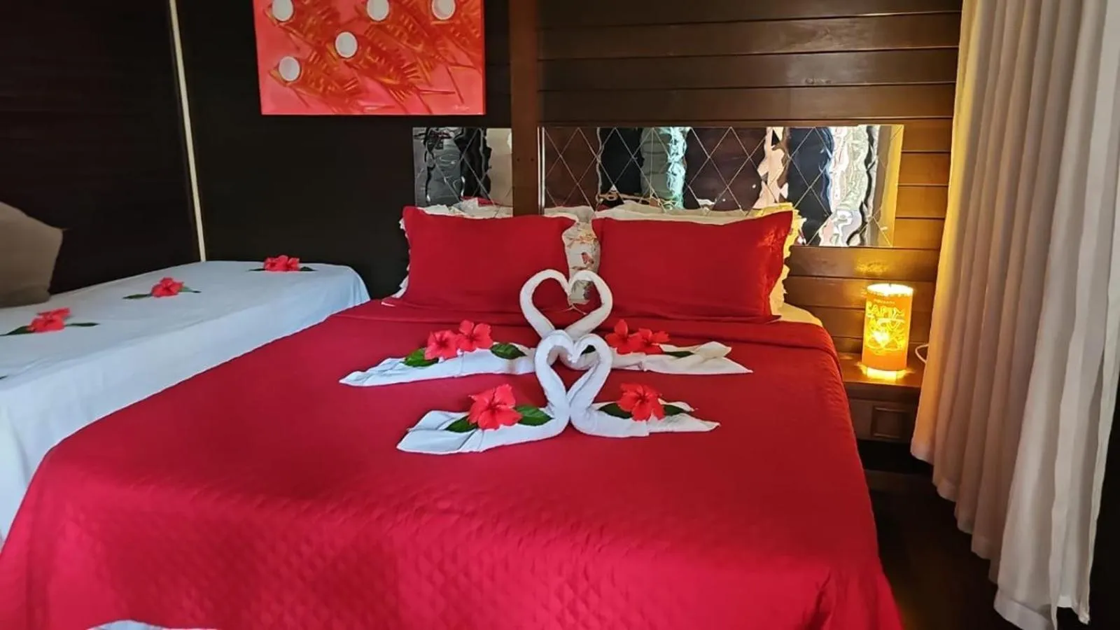 Photo of the whole room, Bed in Pousada Capim Açu