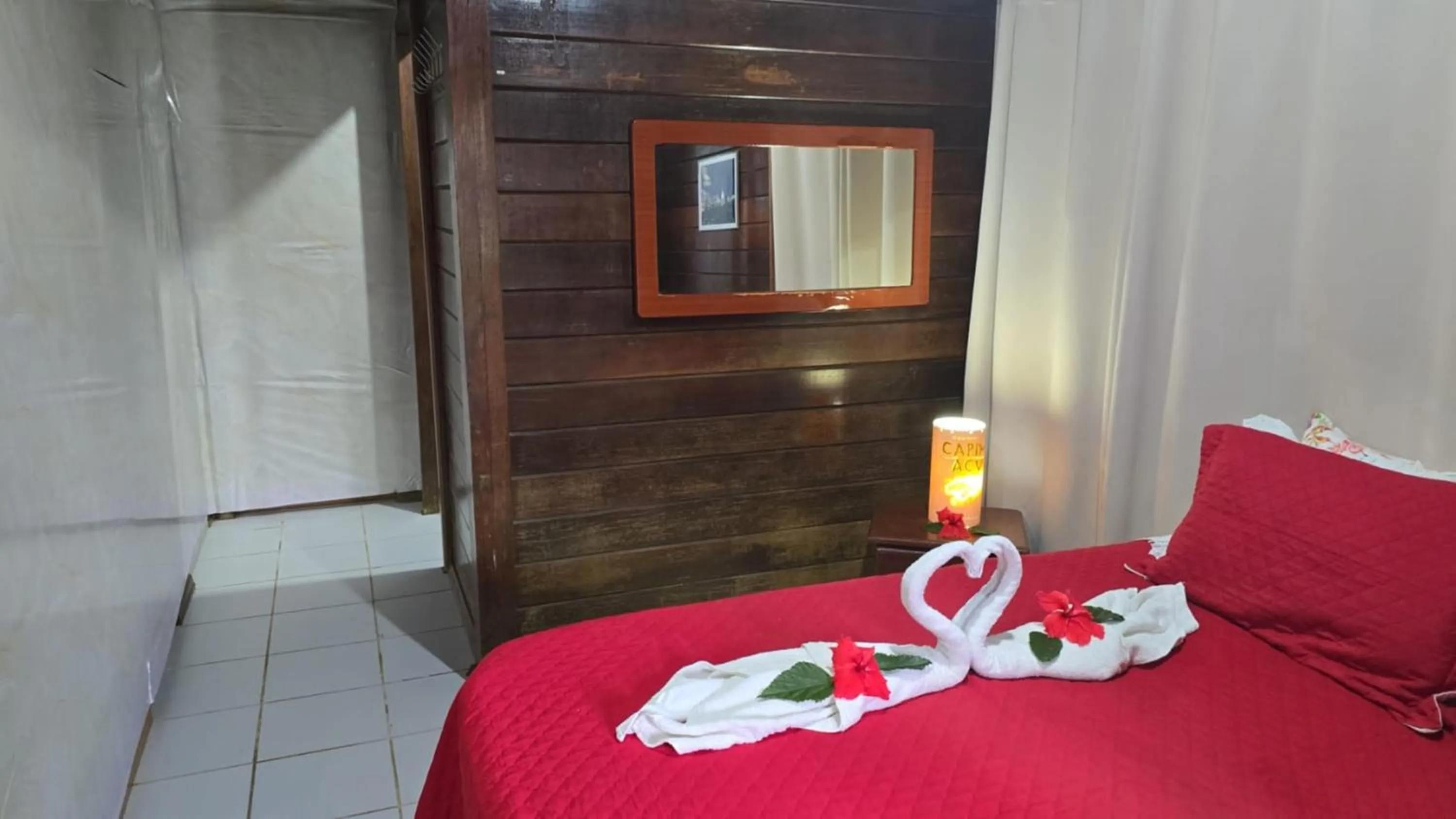 Bedroom, Bed in Pousada Capim Açu