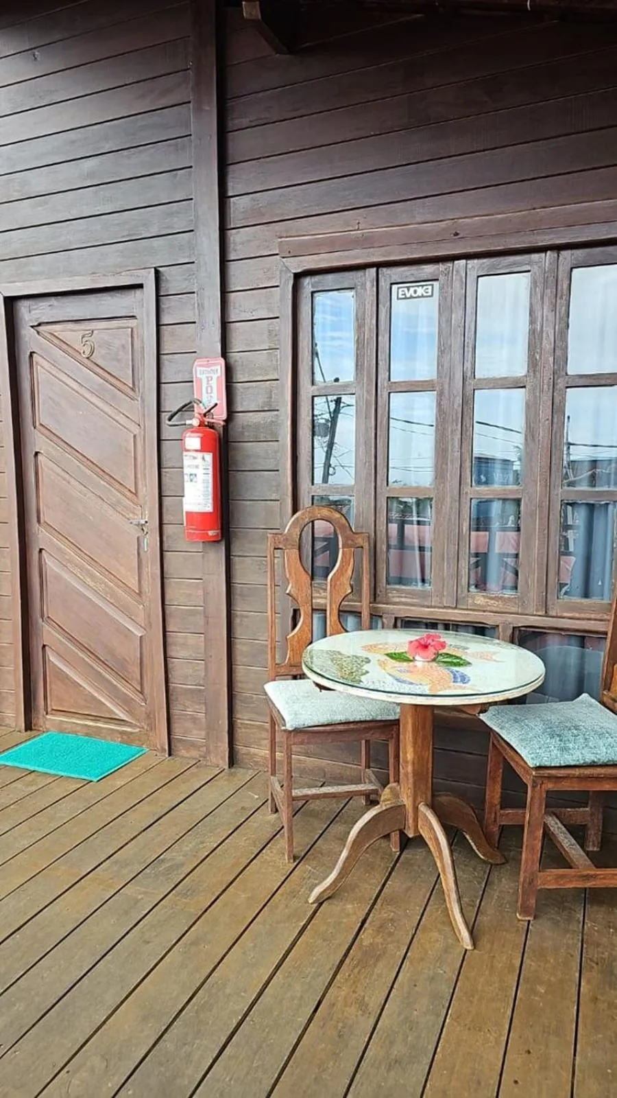 Balcony/Terrace in Pousada Capim Açu