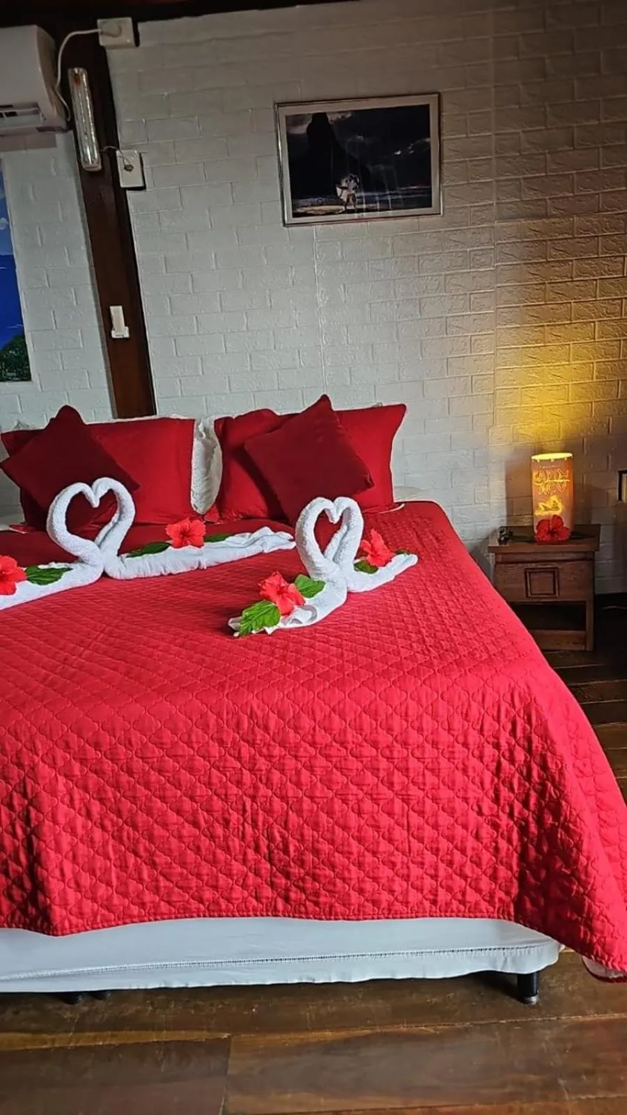 Photo of the whole room, Bed in Pousada Capim Açu