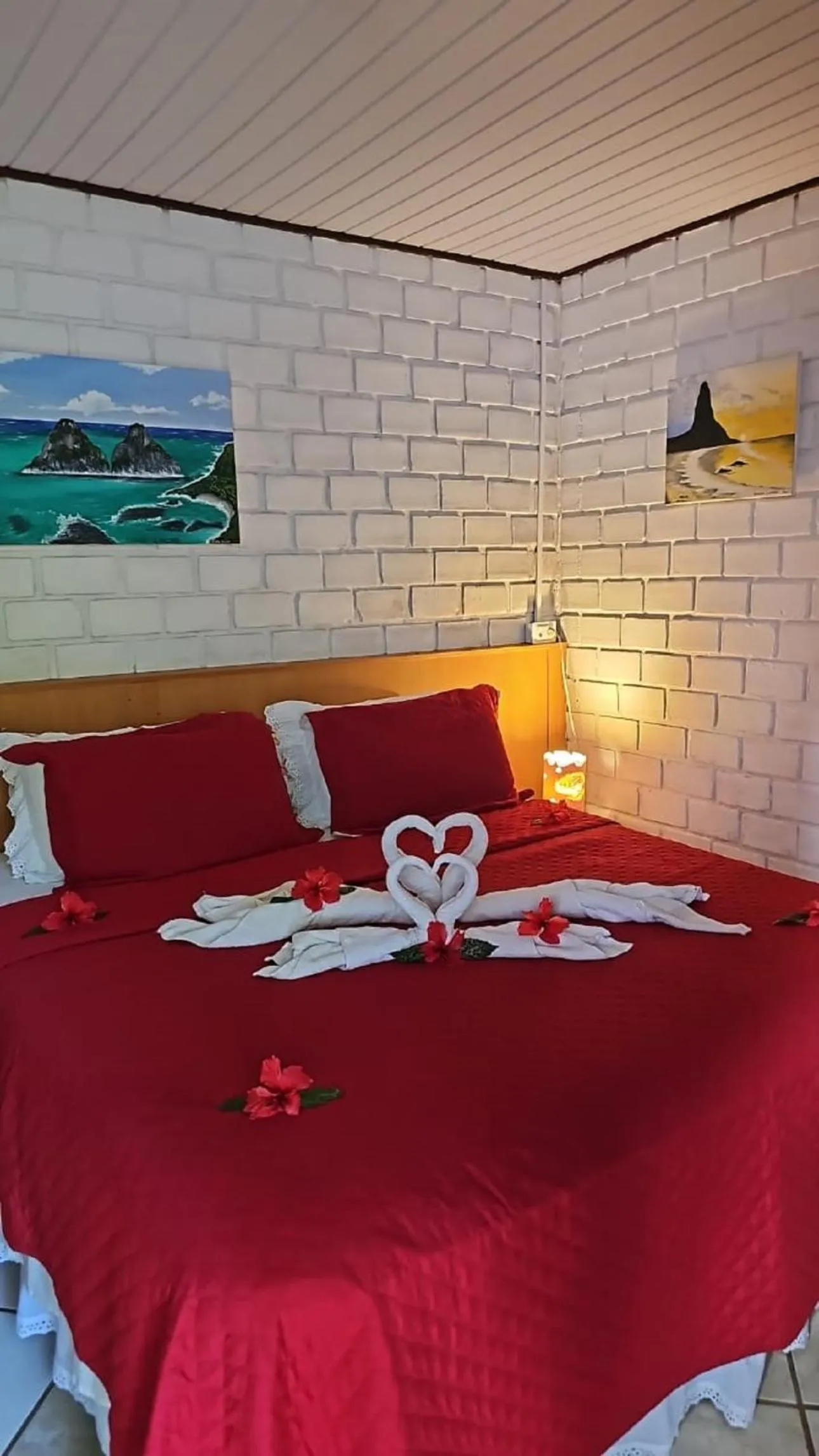 Photo of the whole room, Bed in Pousada Capim Açu