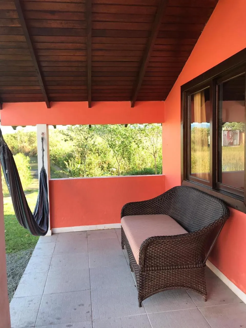 Seating area in Pousada Xaxá