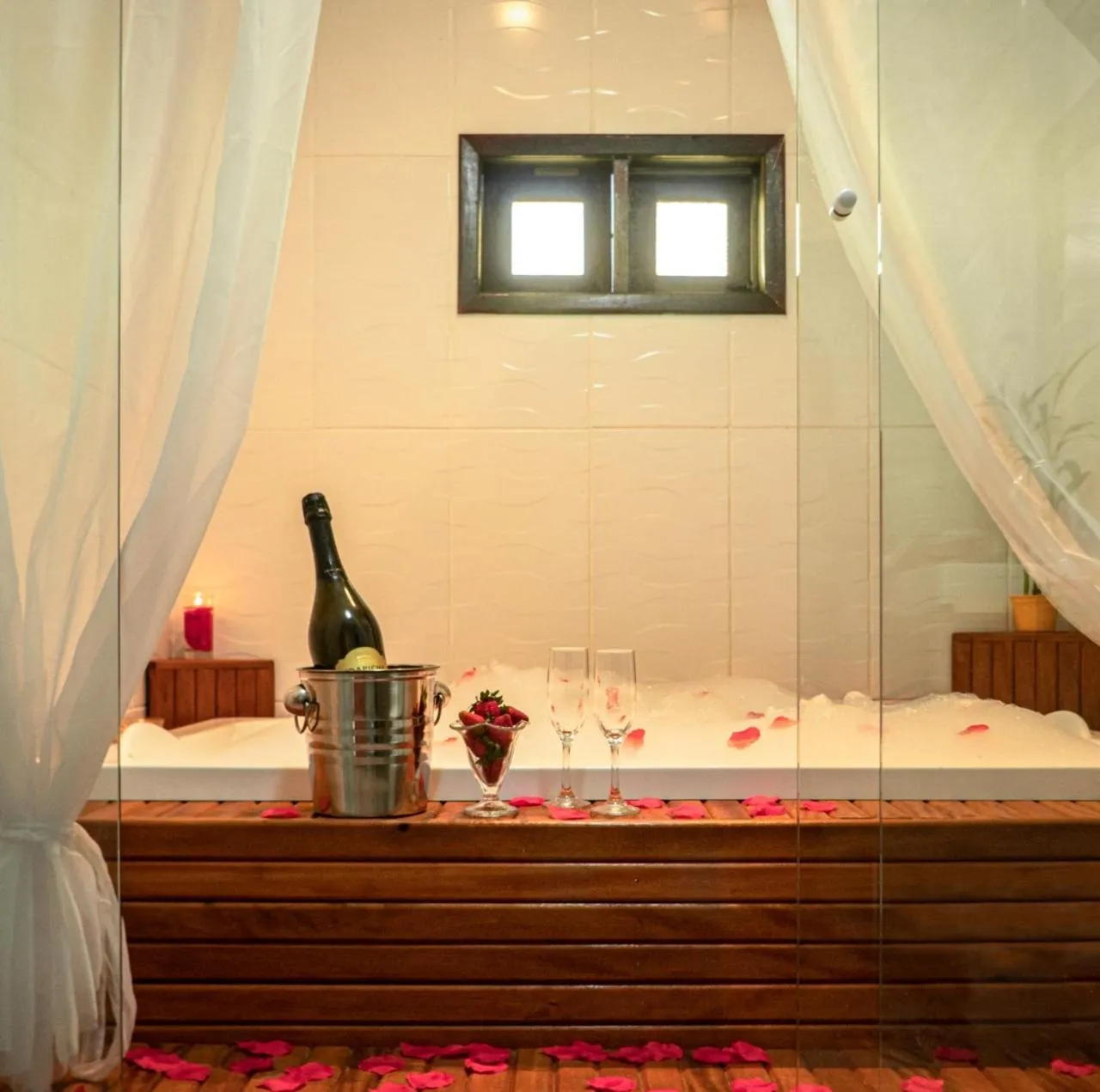 Bathroom in Pousada Xaxá