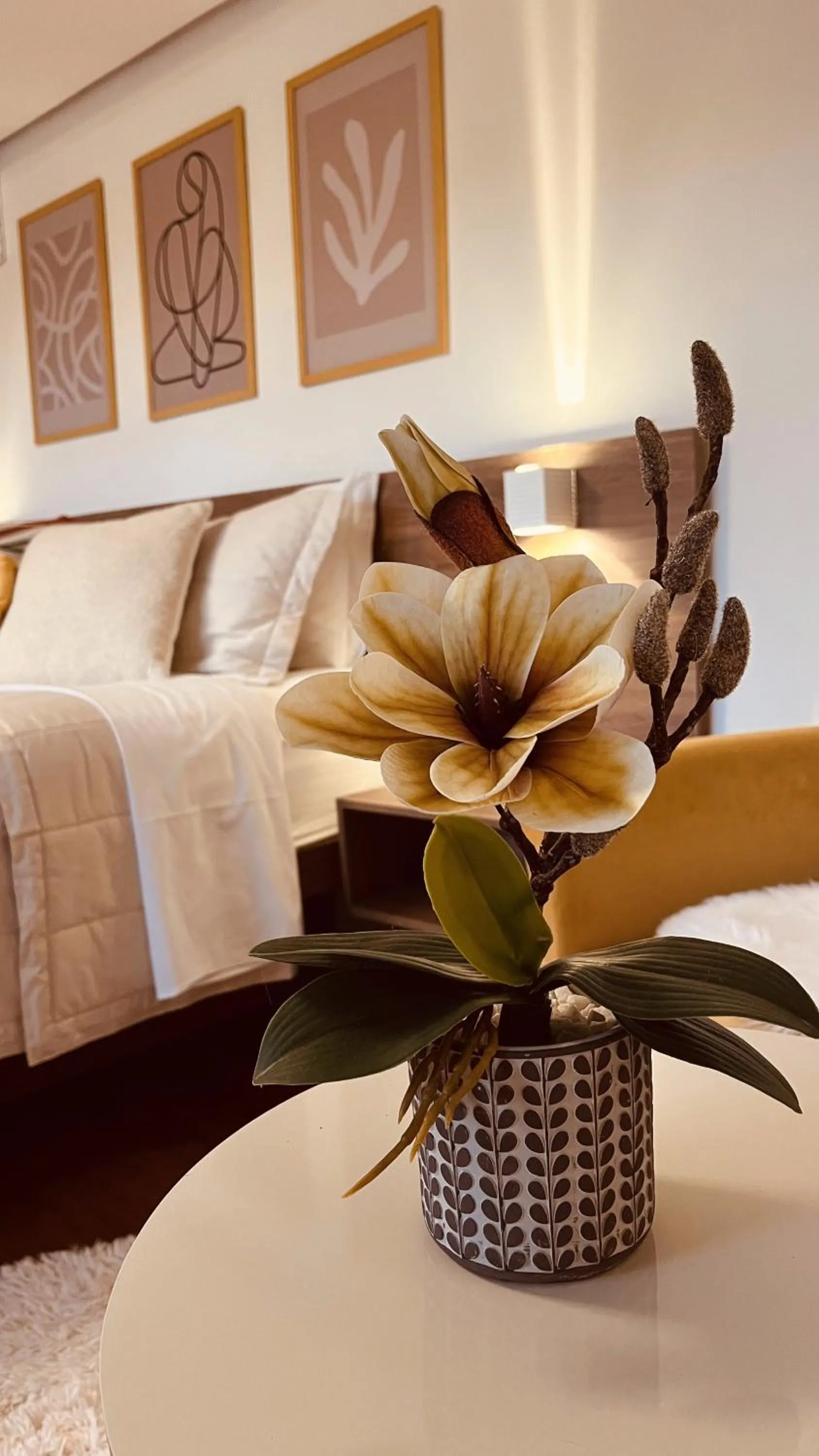 Bed in Pousada Xaxá