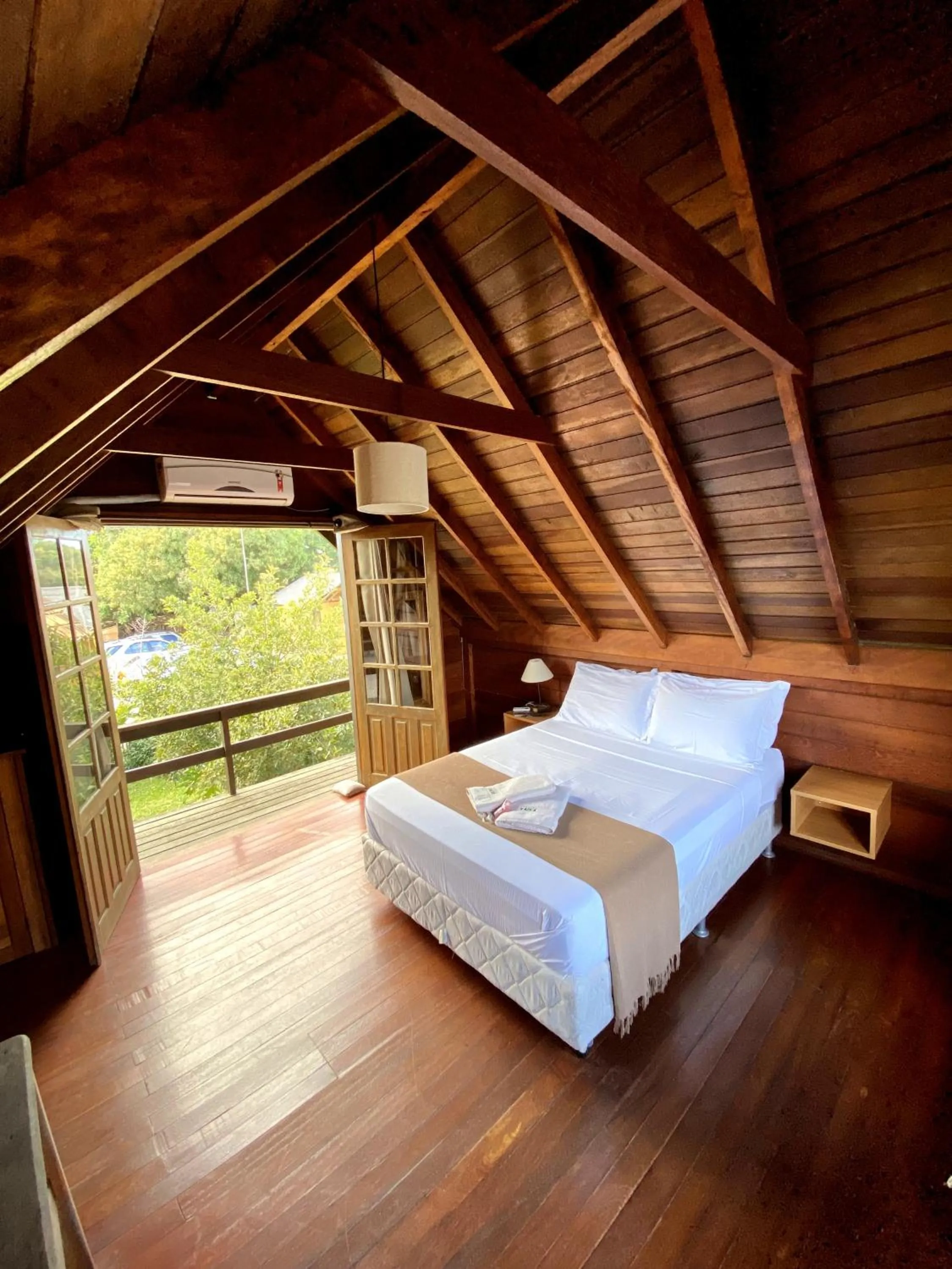 Bed in Pousada Xaxá