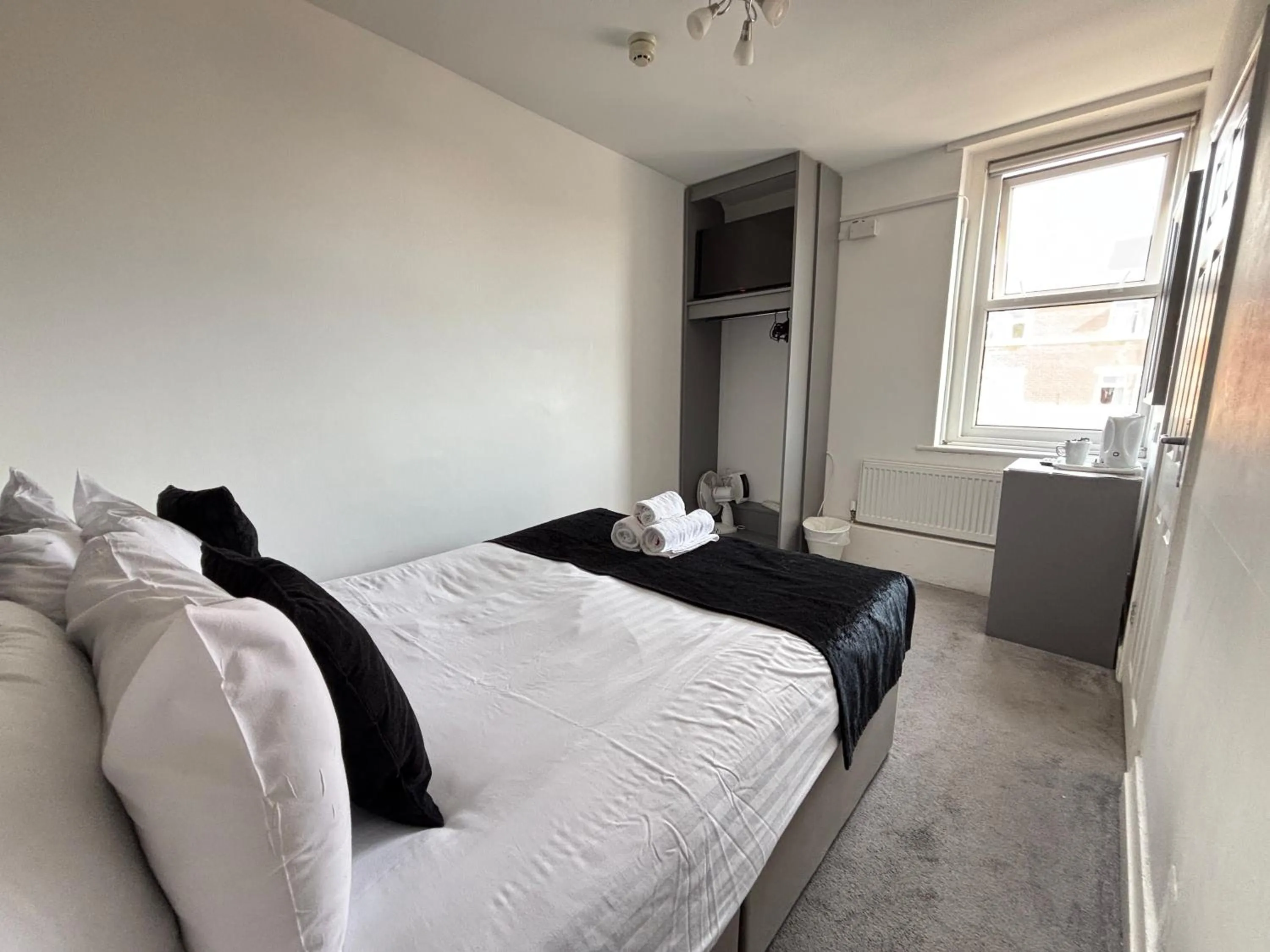 Bed in The Royal Boston Hotel by Compass Hospitality