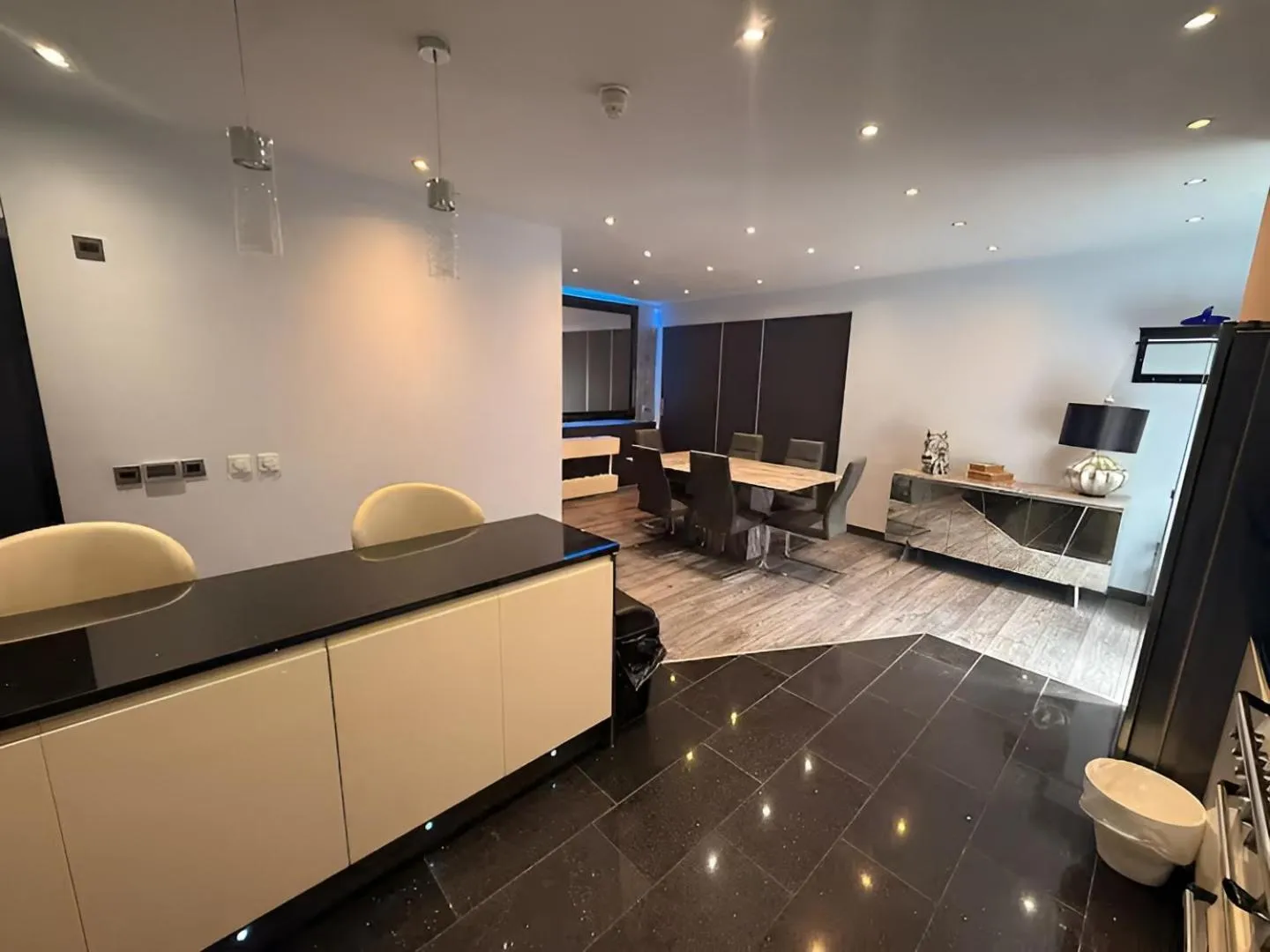 Living room in The Royal Boston Hotel by Compass Hospitality