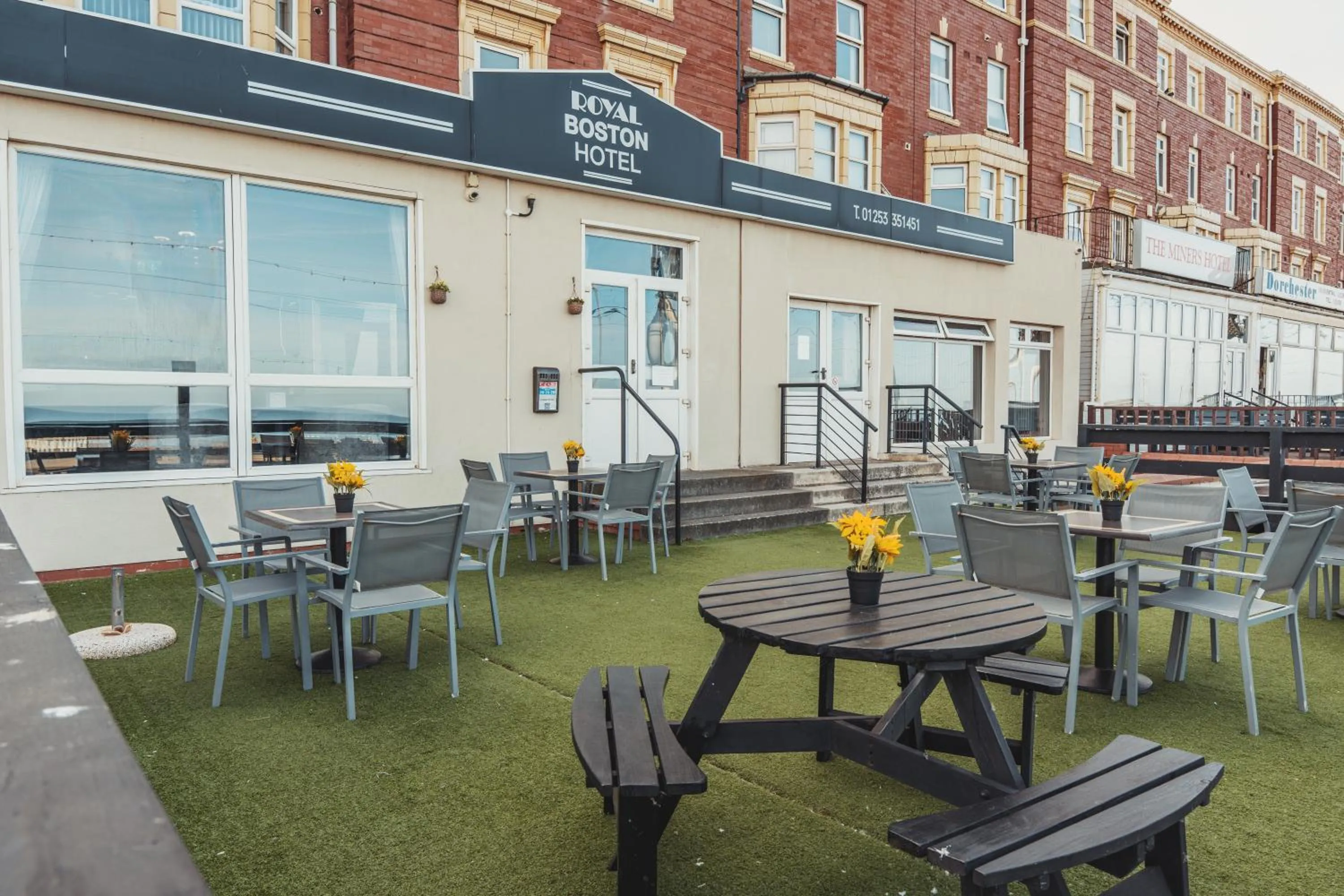 Facade/entrance in The Royal Boston Hotel by Compass Hospitality