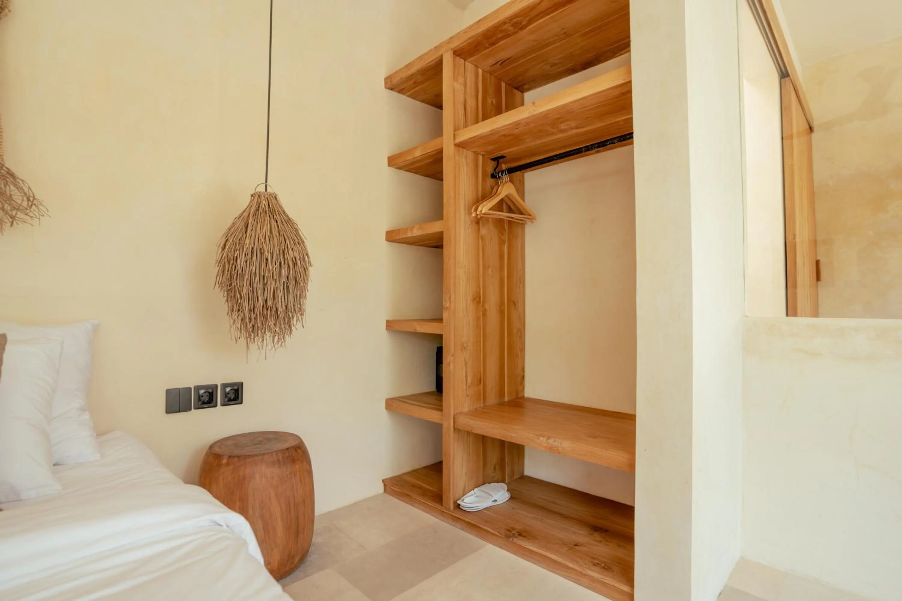 Bed in Olea Villas Resort