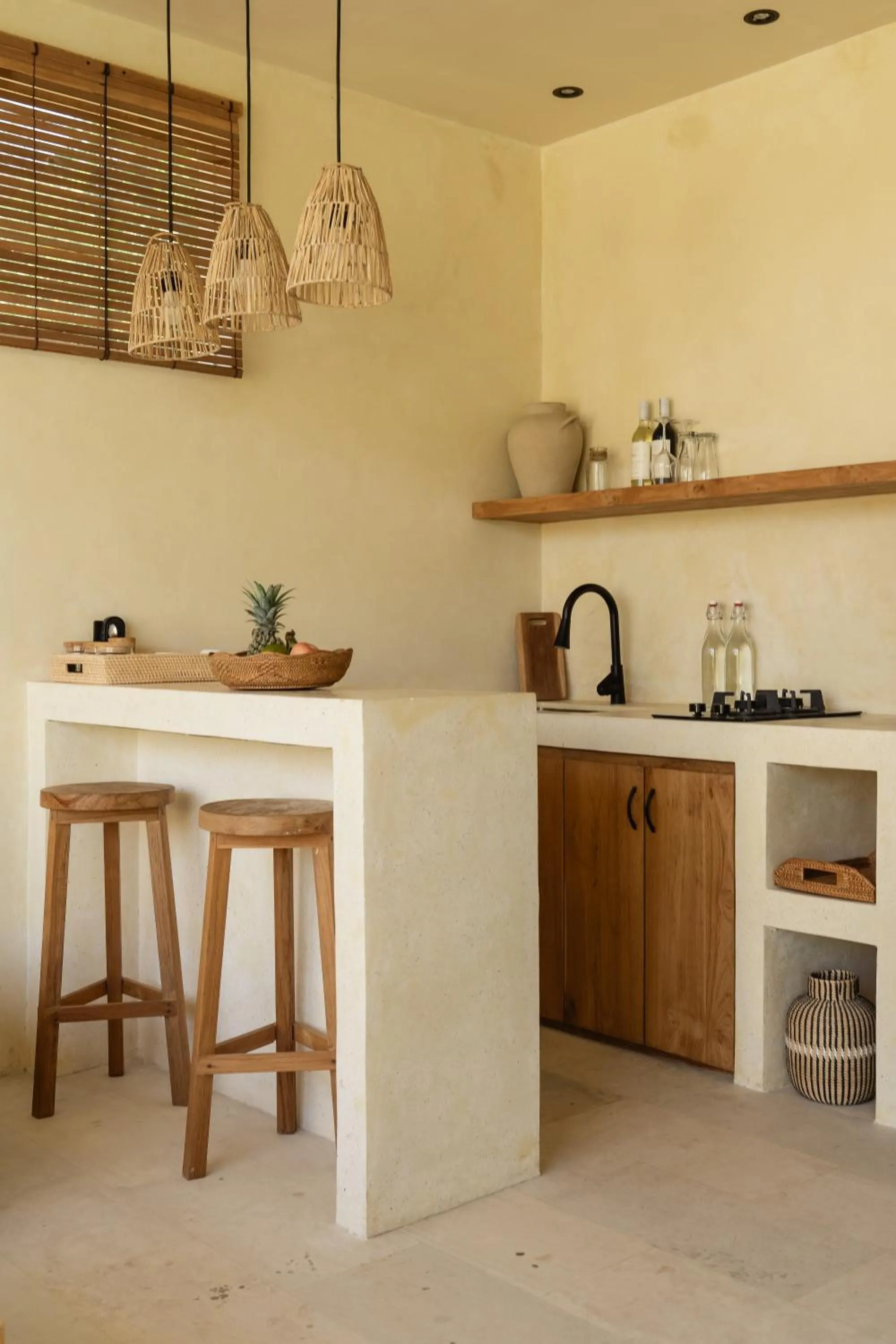 Kitchen or kitchenette in Olea Villas Resort