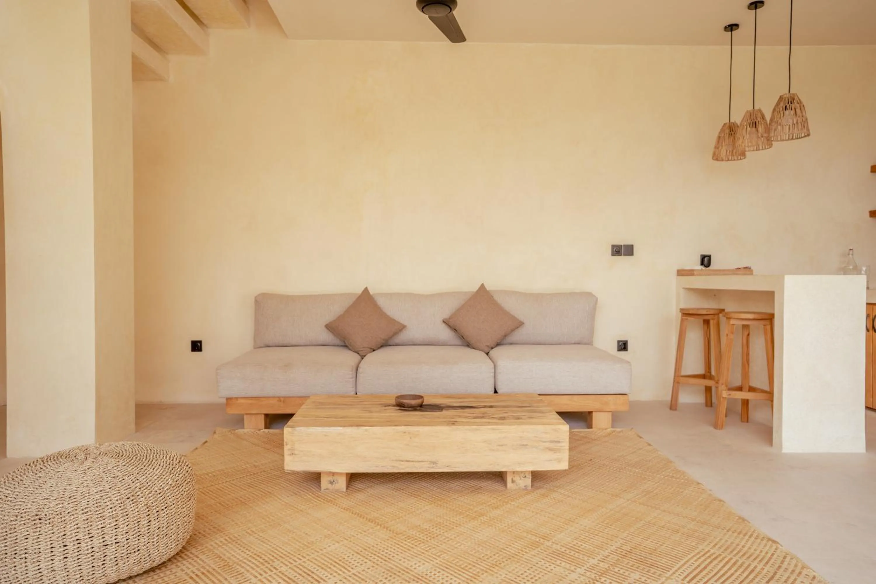 Living room in Olea Villas Resort