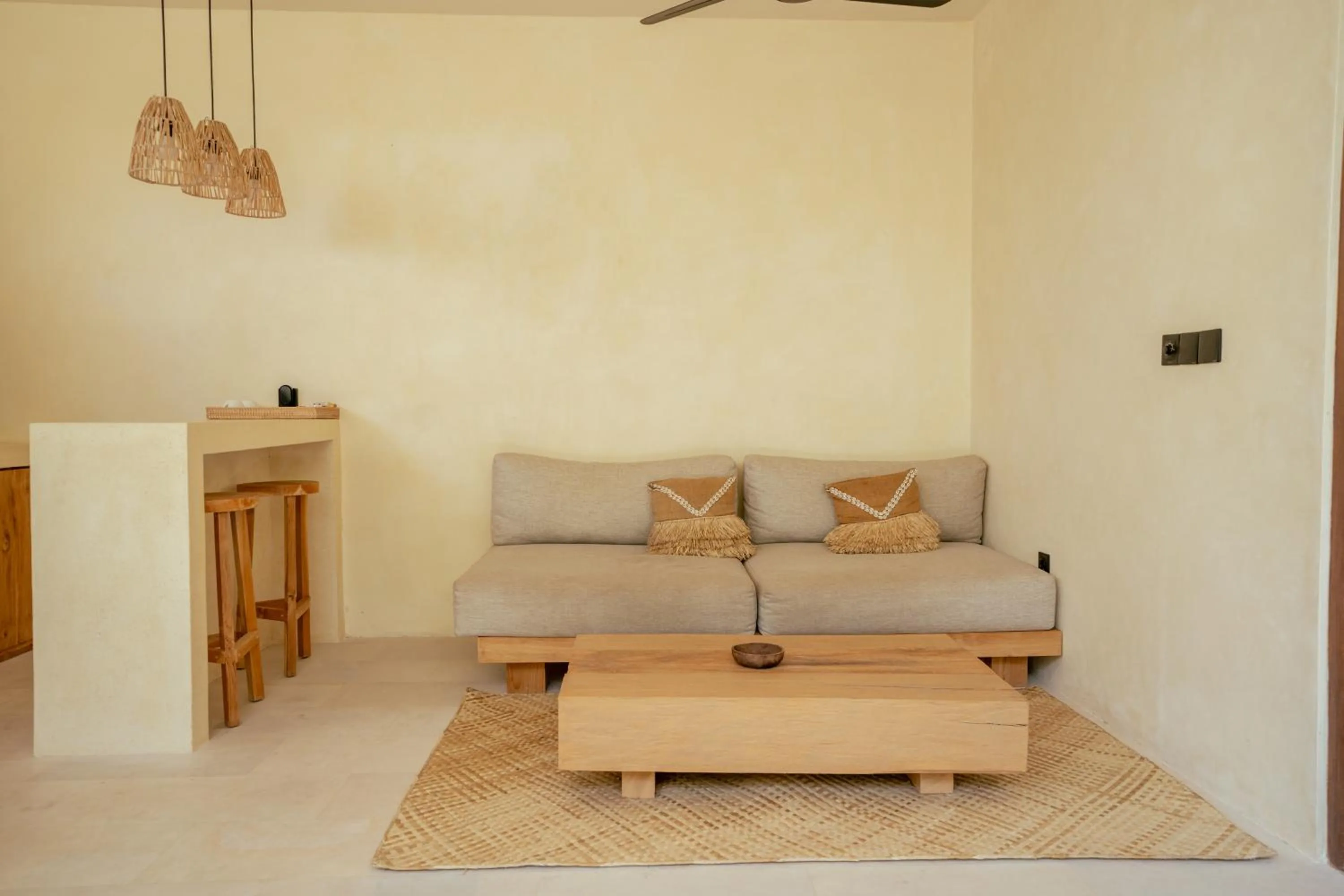 Living room in Olea Villas Resort