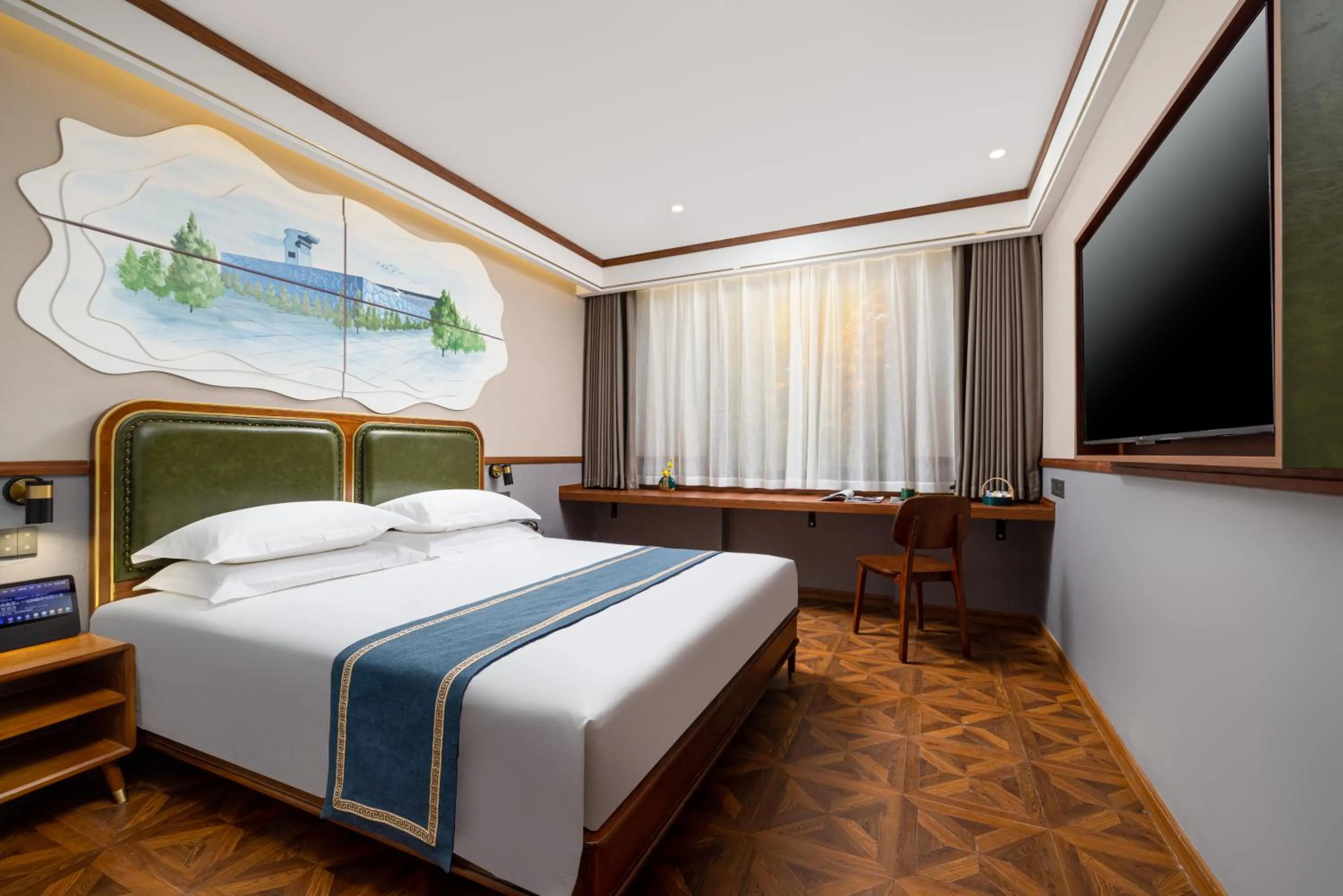 Photo of the whole room, Bed in Nostalgia S Hotel Beijing National Convention Center