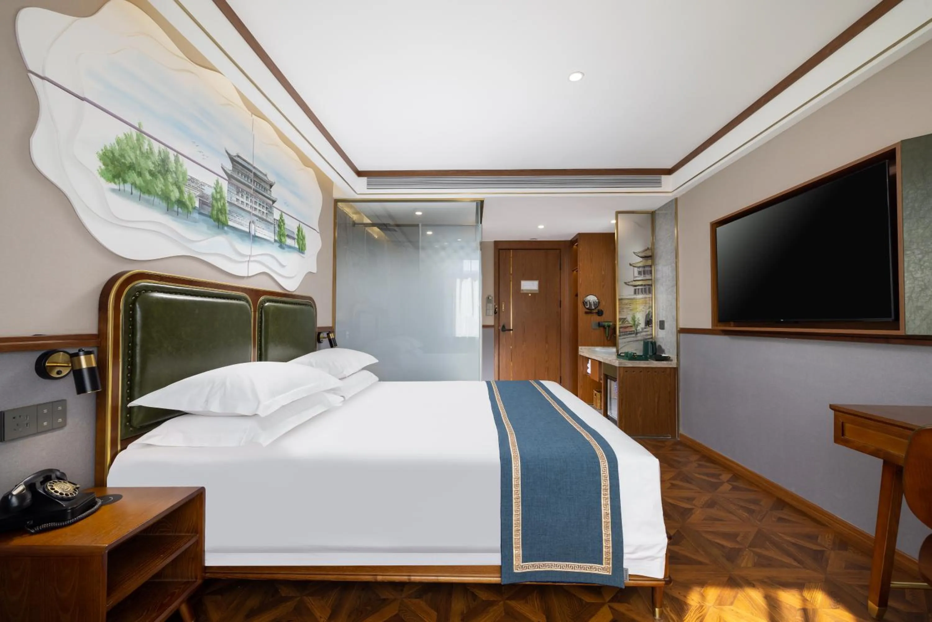 Bed in Nostalgia S Hotel Beijing National Convention Center