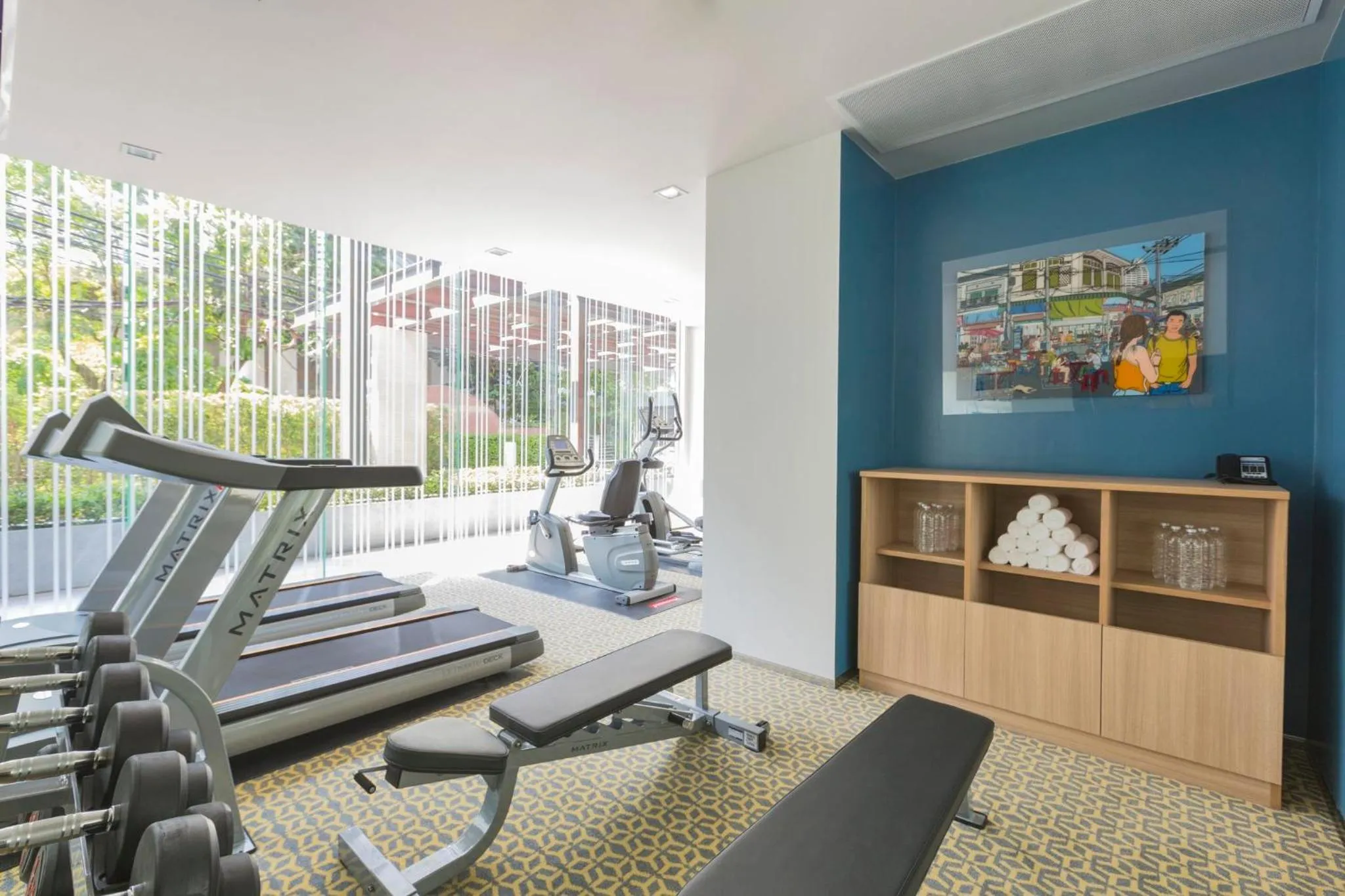 Fitness centre/facilities in Holiday Inn Express Bangkok Sathorn by IHG