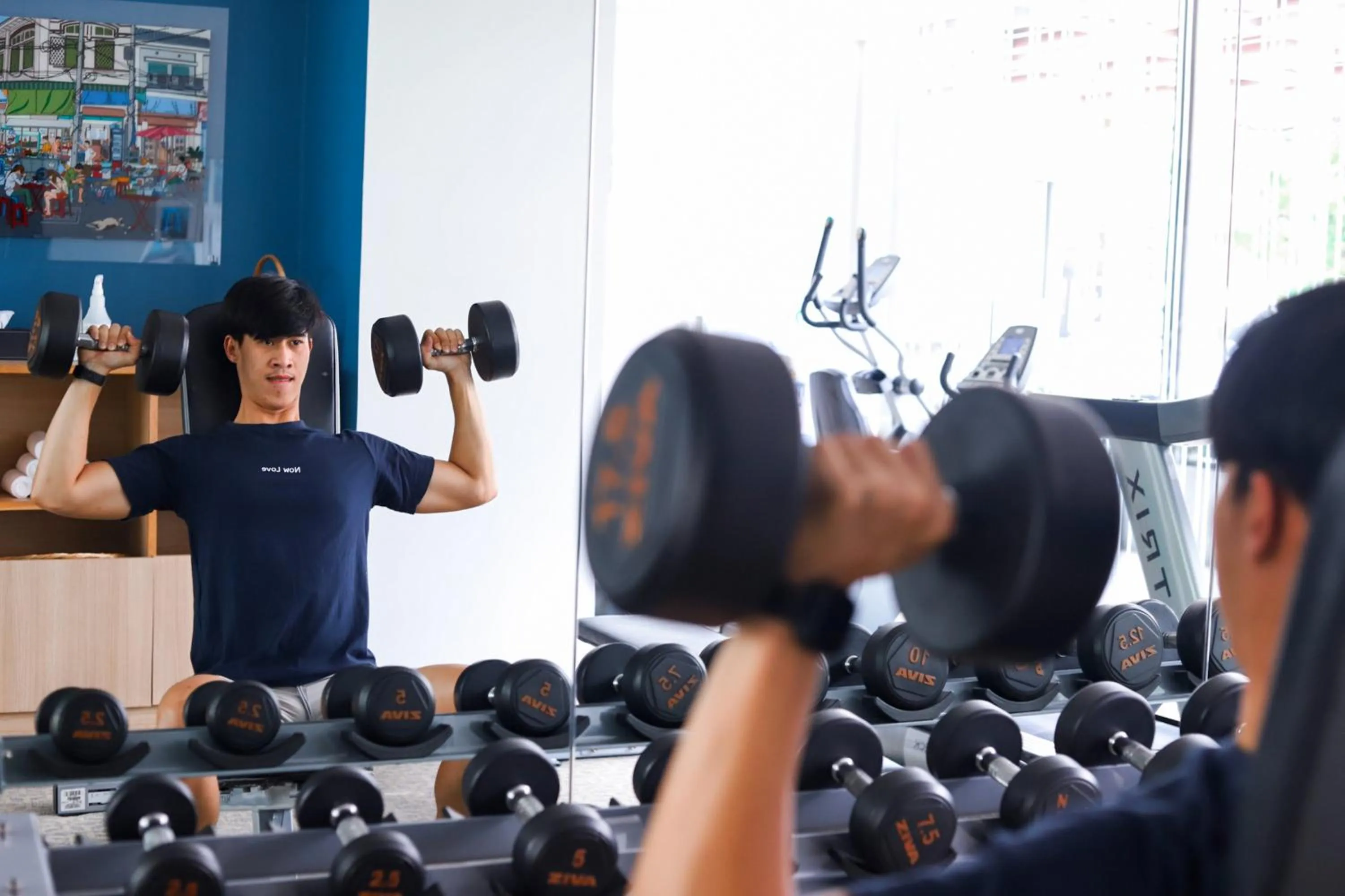 Fitness centre/facilities in Holiday Inn Express Bangkok Sathorn by IHG