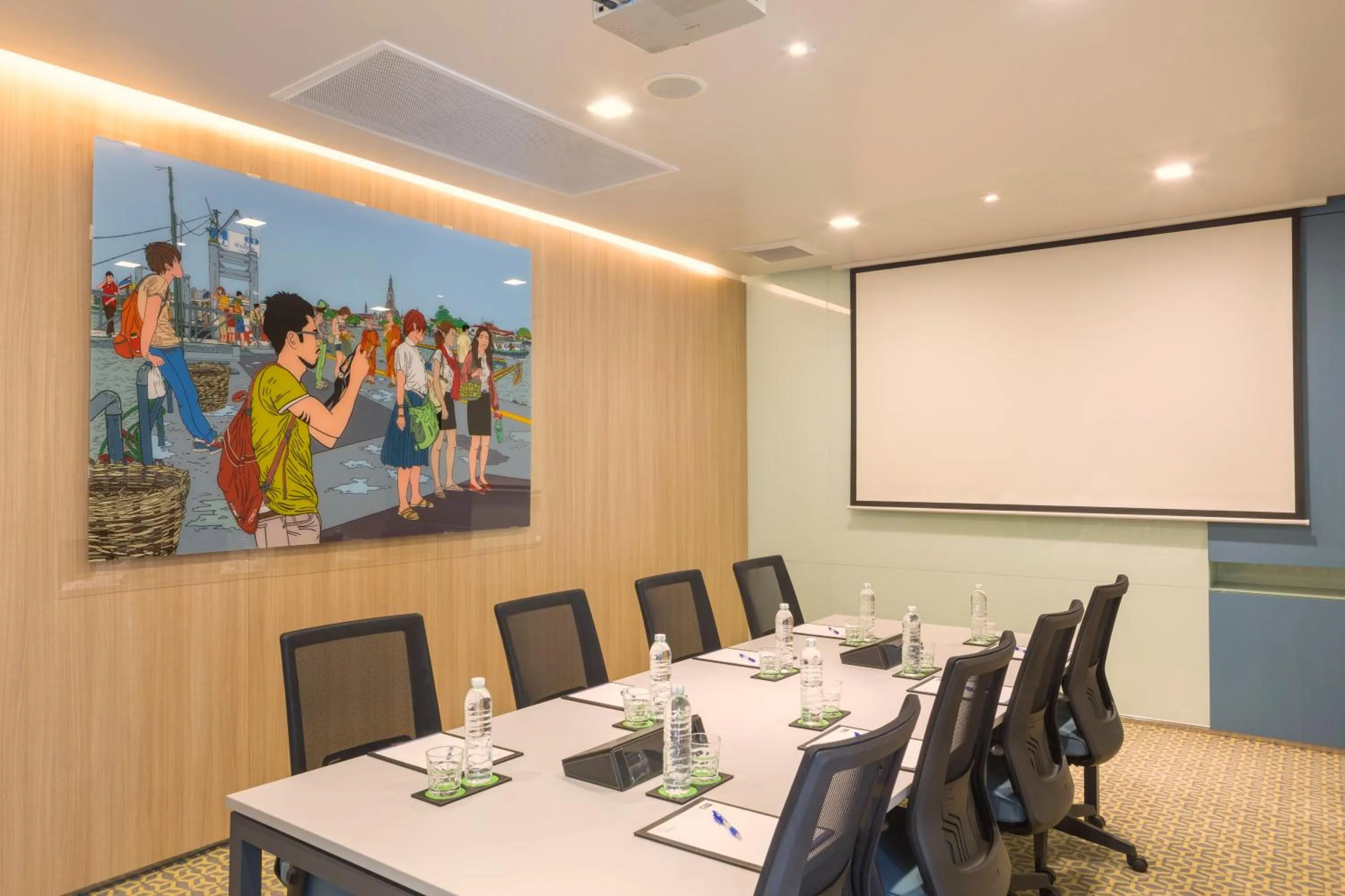 Meeting/conference room in Holiday Inn Express Bangkok Sathorn by IHG