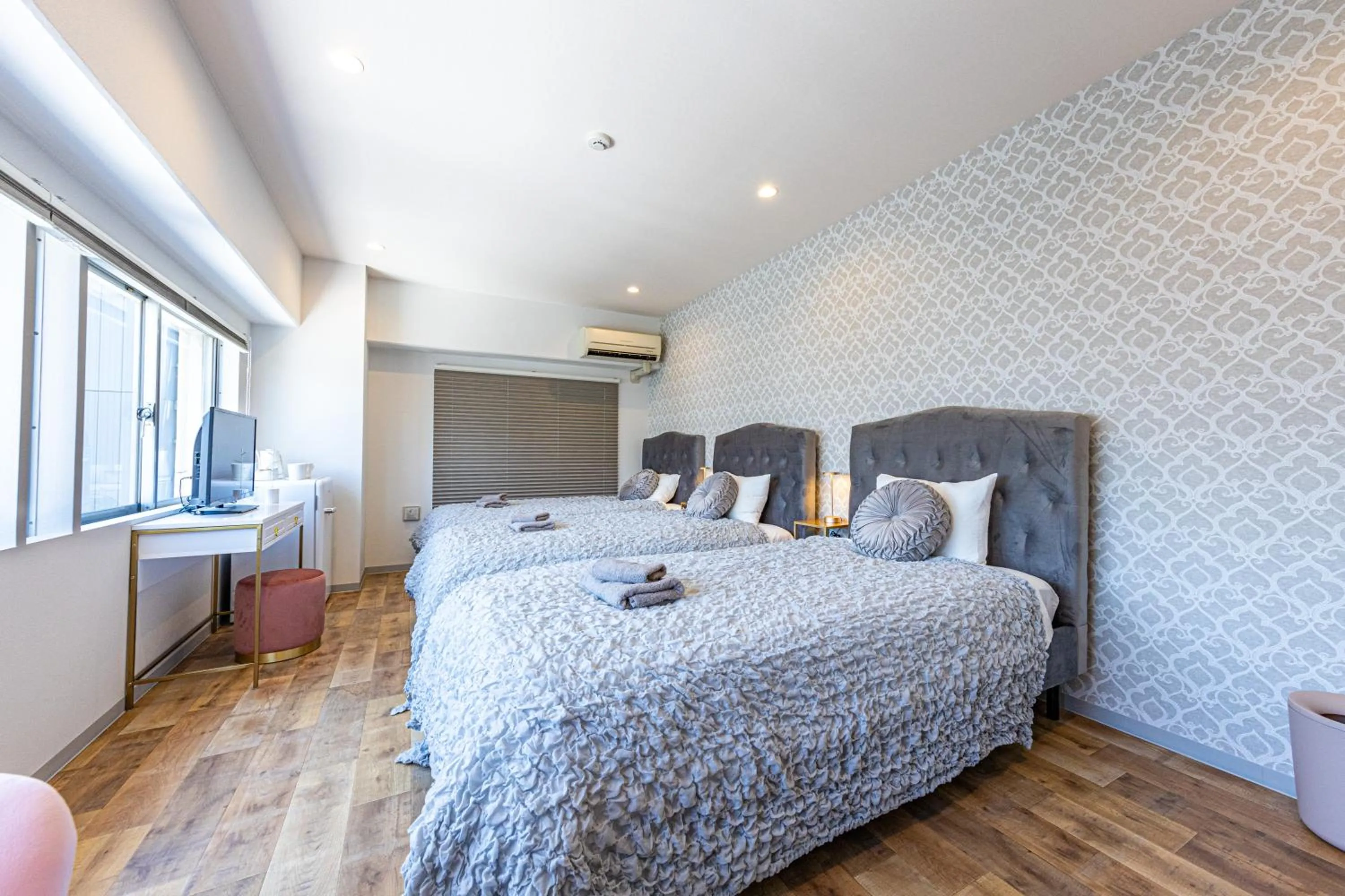 Bedroom, Bed in Inn The Omotesando