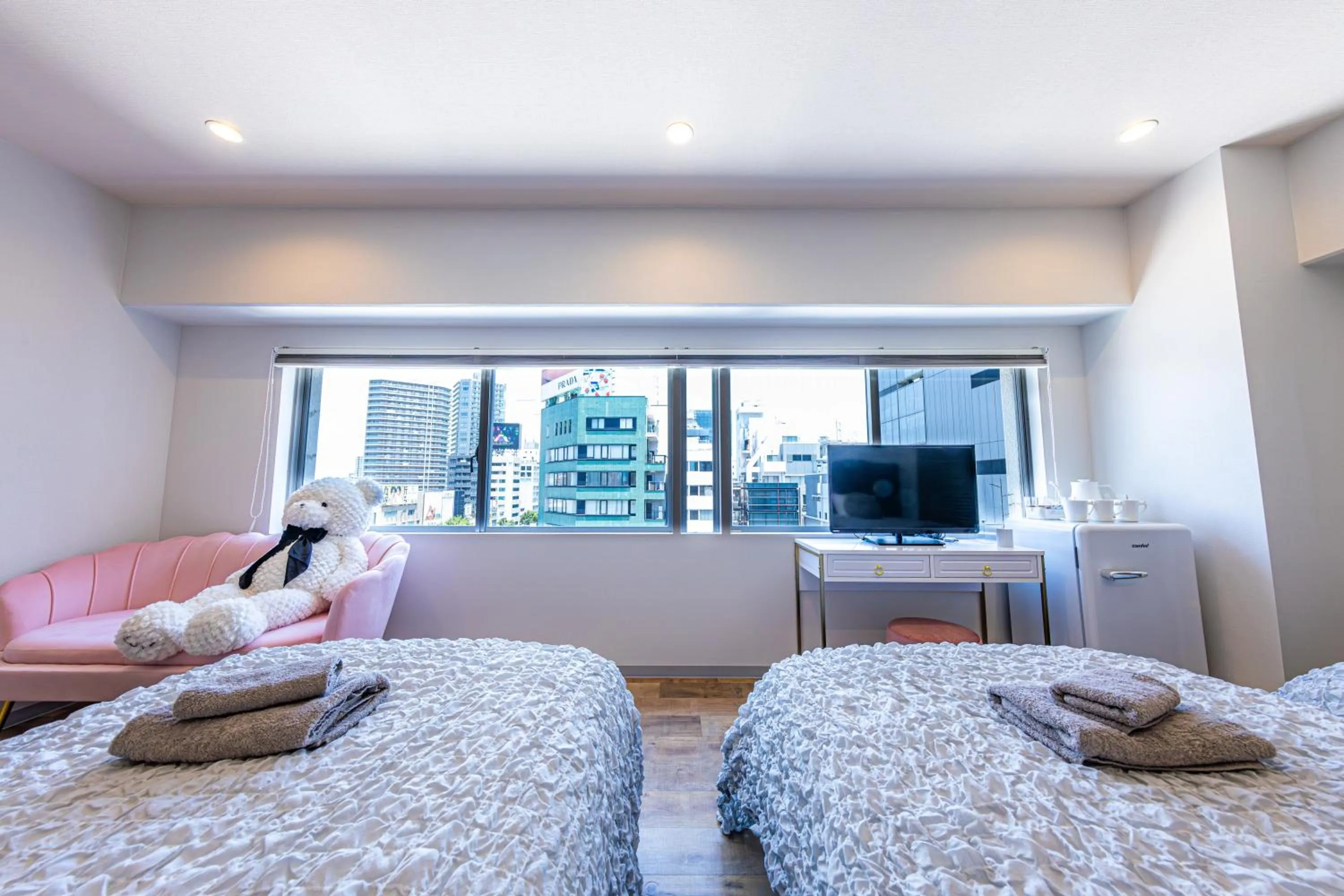 Bedroom, Bed in Inn The Omotesando