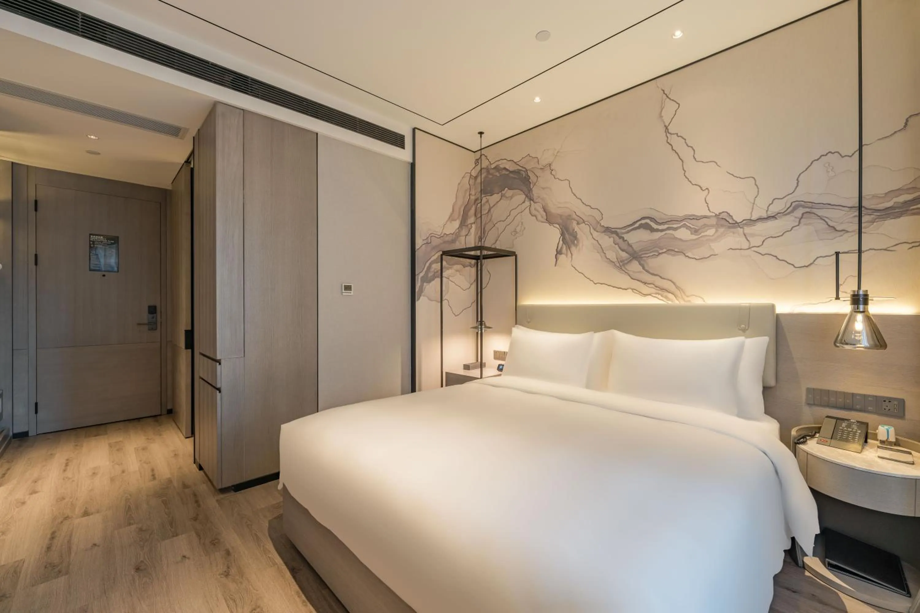 Bed in Yunheyebo Hotel - South Gate of Bell and Drum Tower