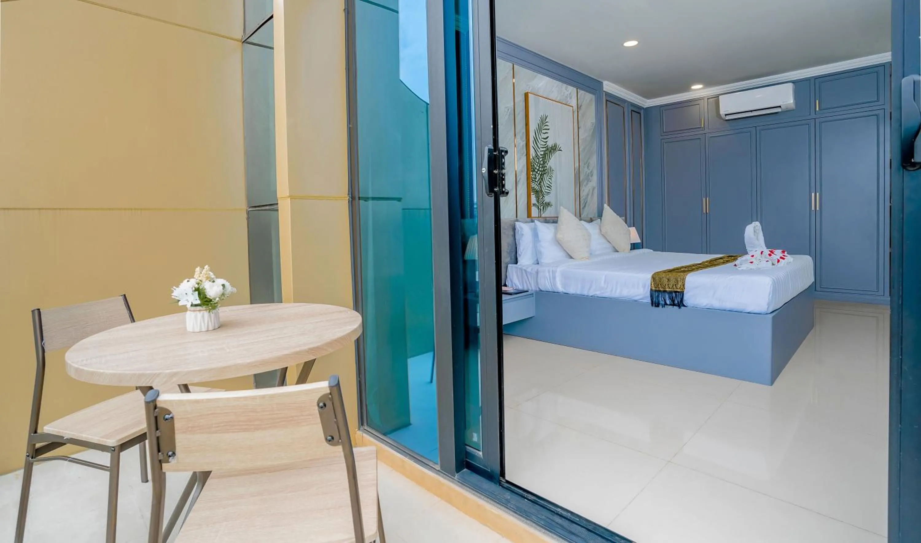 Bed in Sarah Guest House