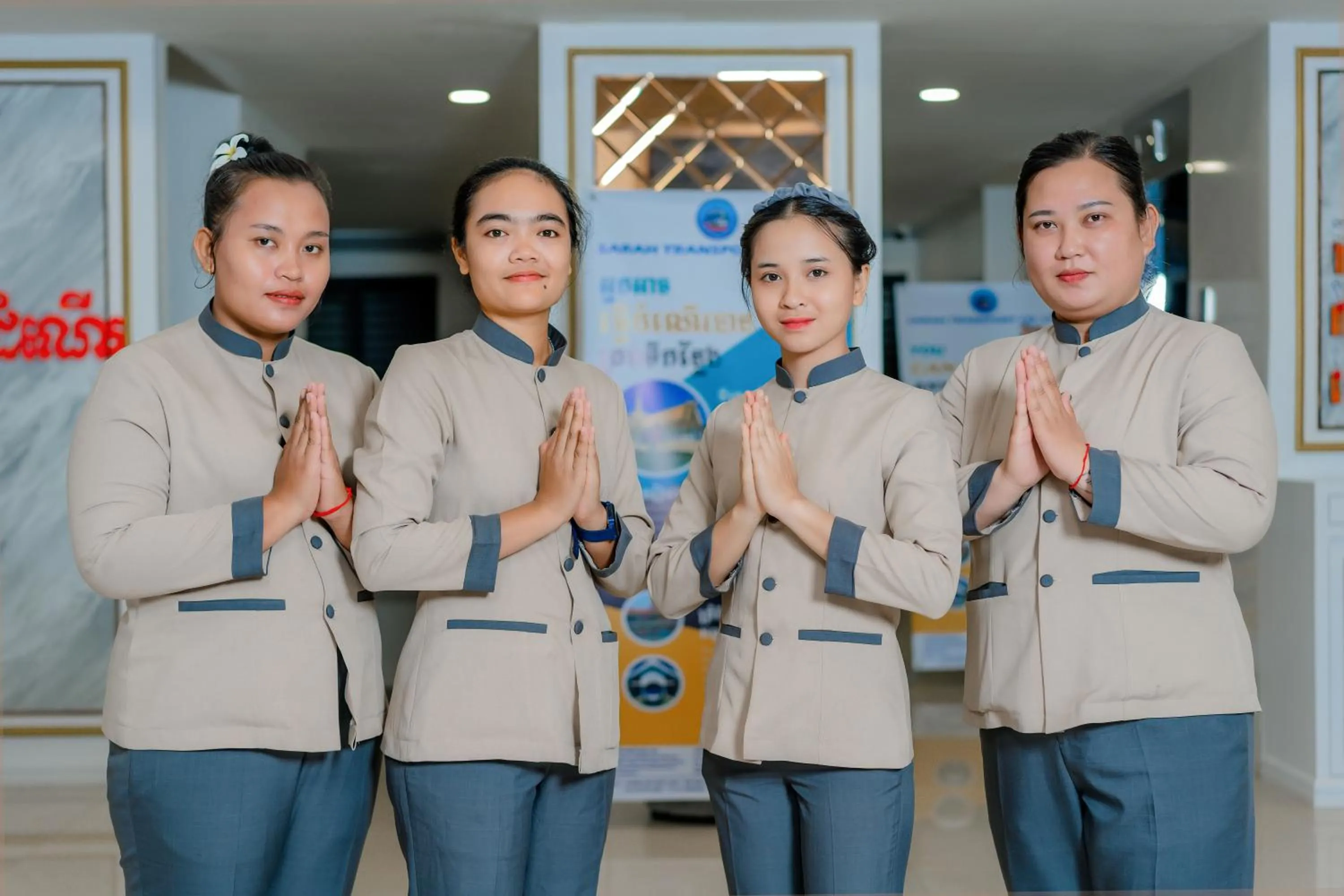 Staff in Sarah Guest House