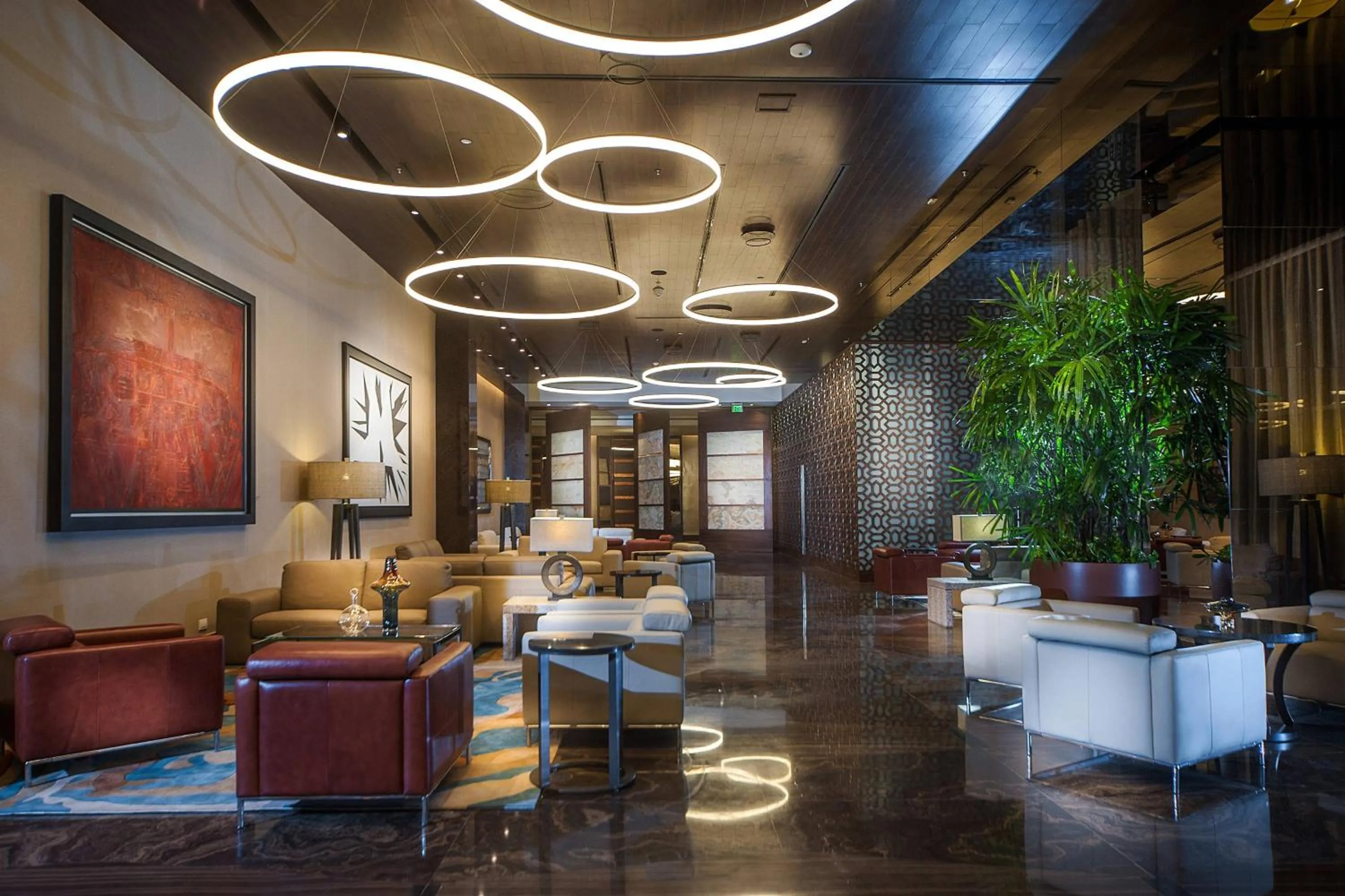 Lobby or reception in JW Marriott Hotel Santo Domingo